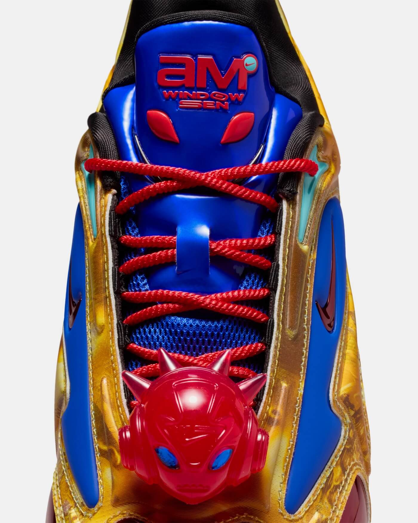Nike x Windowsen Air Max Muse - Metallic Gold/Chile Red/Clearwater/Racer Blue/Black - IQ3838-700
