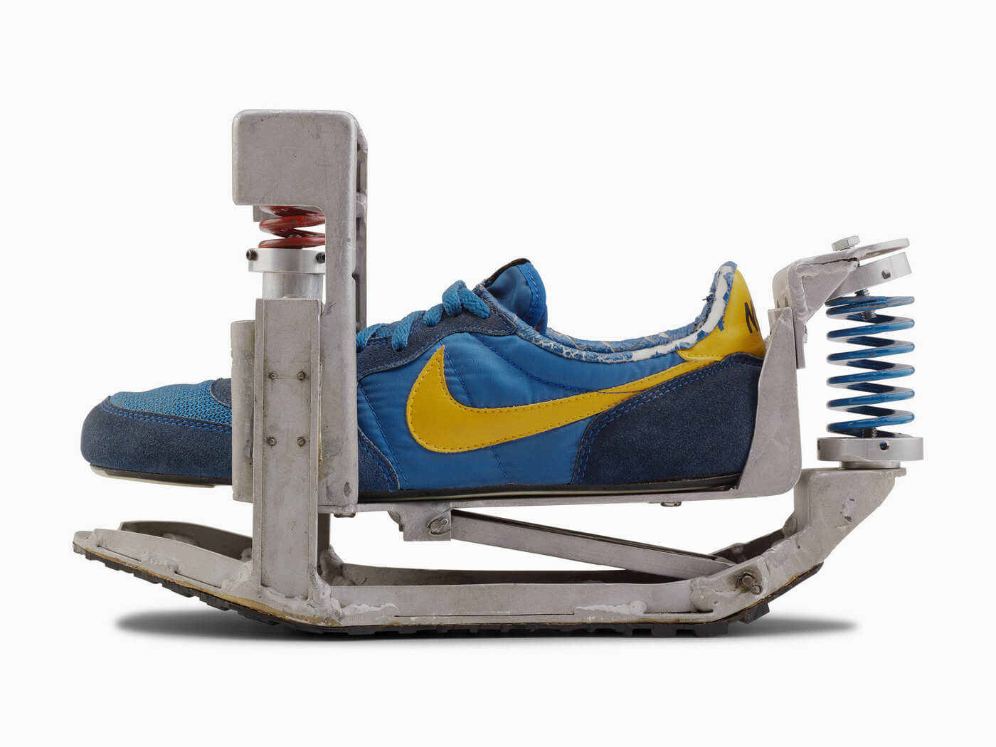Nike Shox, early mechanical prototype, 1981 © Nike, Inc.