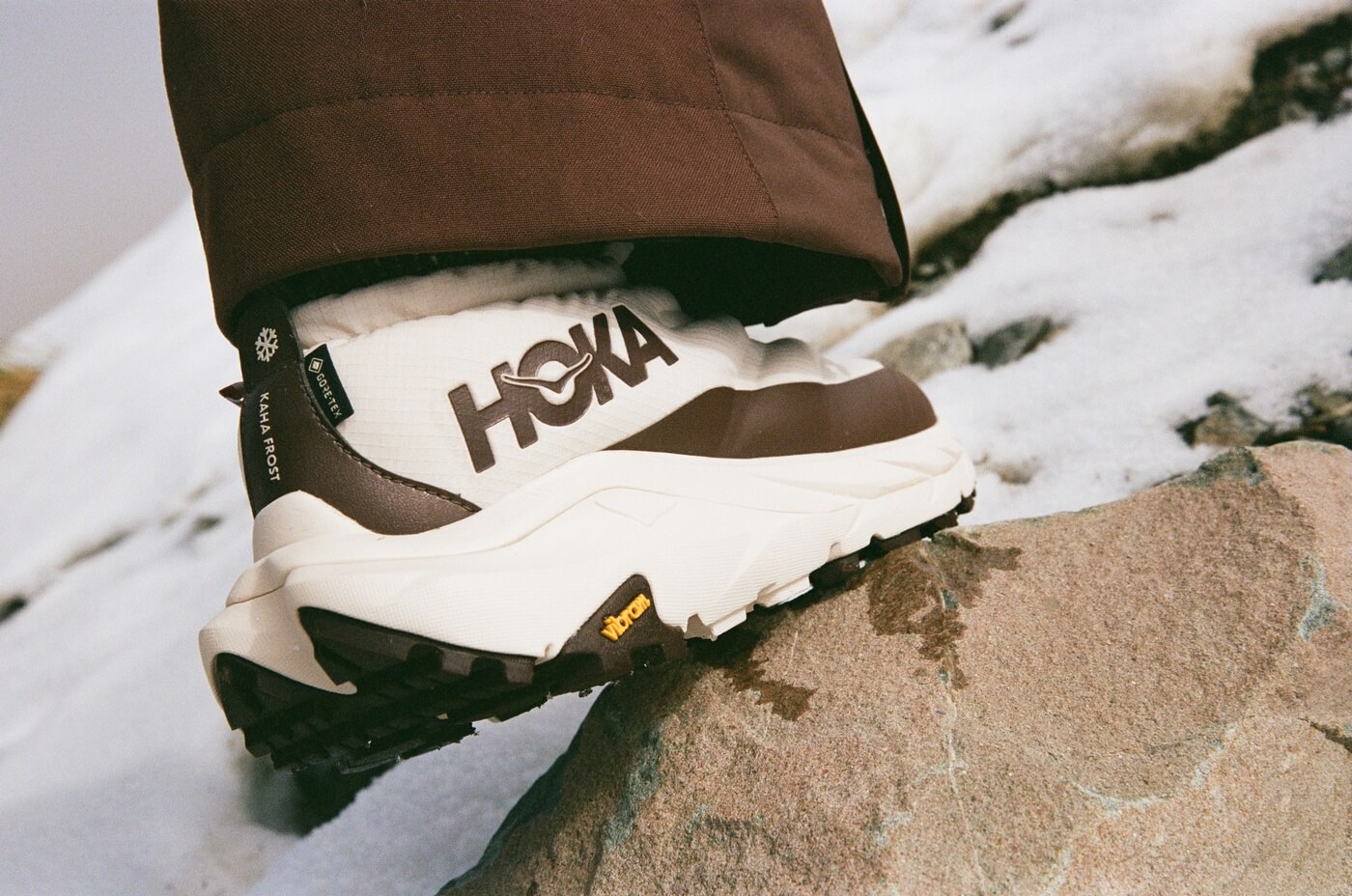 HOKA x Halfdays – Kaha 2 Frost Moc – Oat Milk / Spiked Cocoa