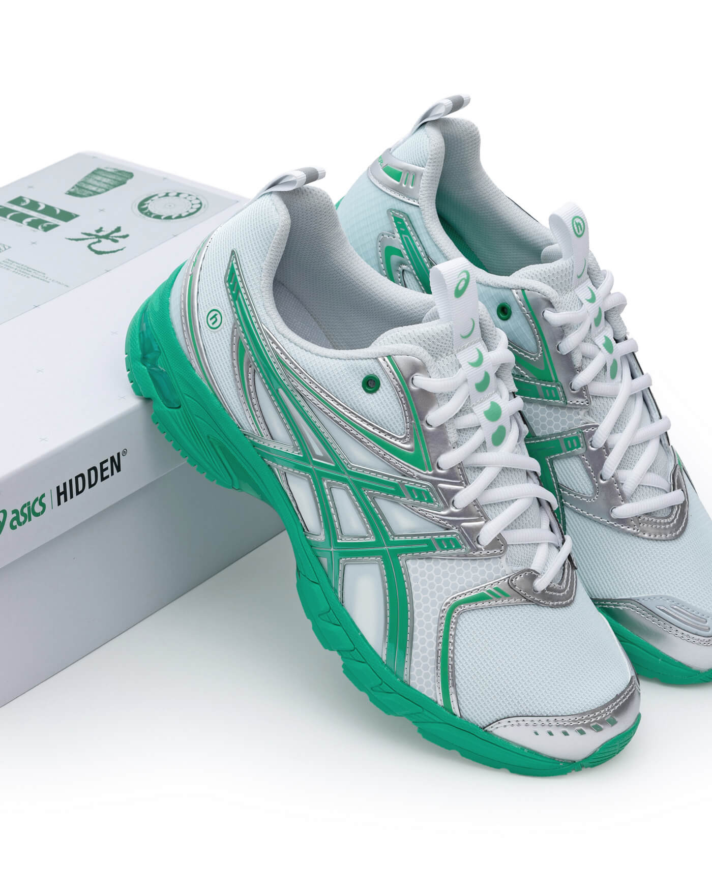 ASICS x Hidden NY Gel-DS Trainer 14 "Hidden Dawn" - White/Green - 1203A974-100