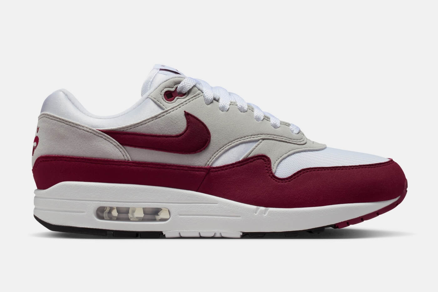 Nike x Stranger Things Air Max 1 - White/Team Maroon/Neutral Grey/Black/Speed Red - IM3906-100