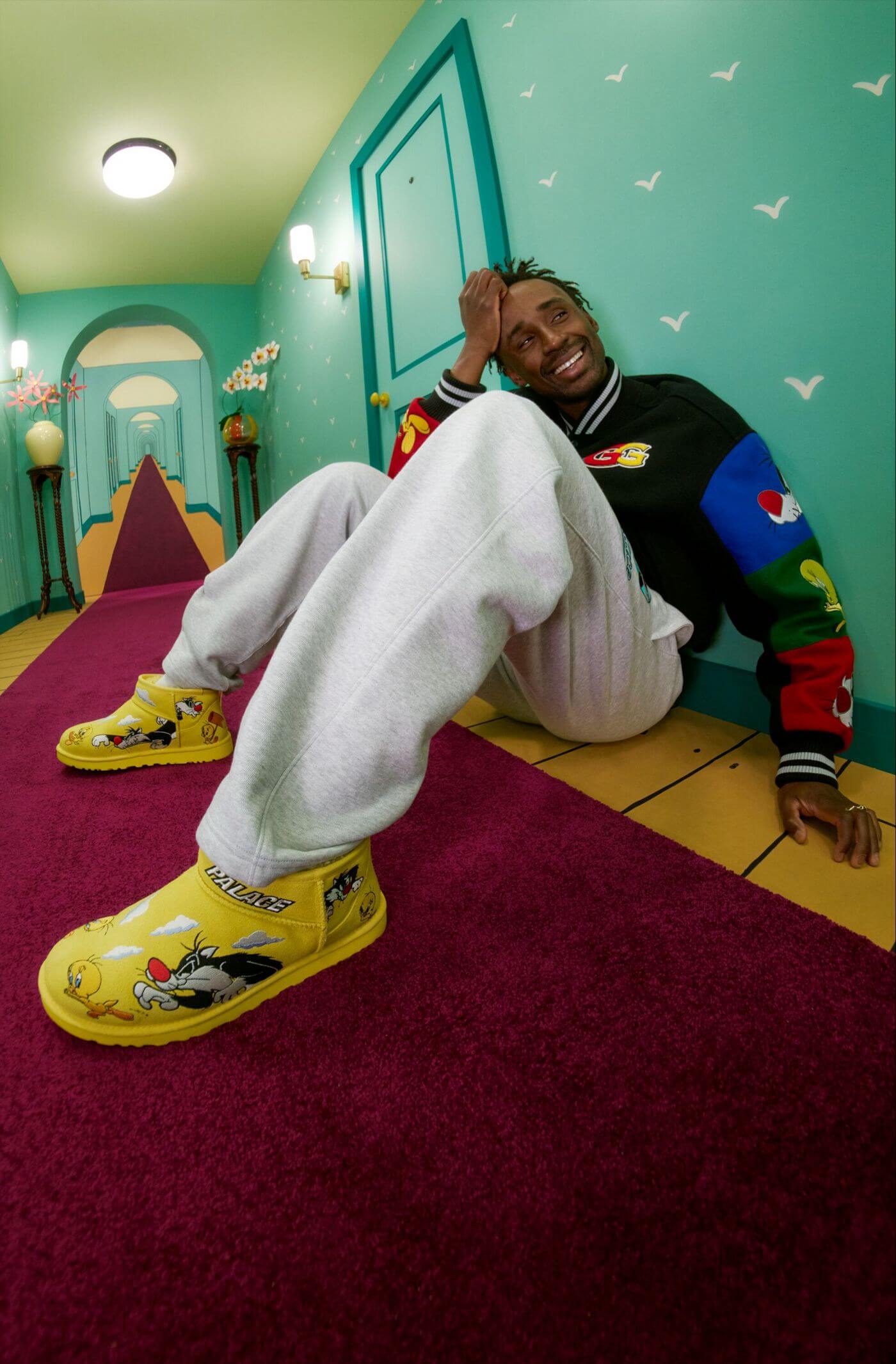 UGG x Palace Ultra Mini Yellow