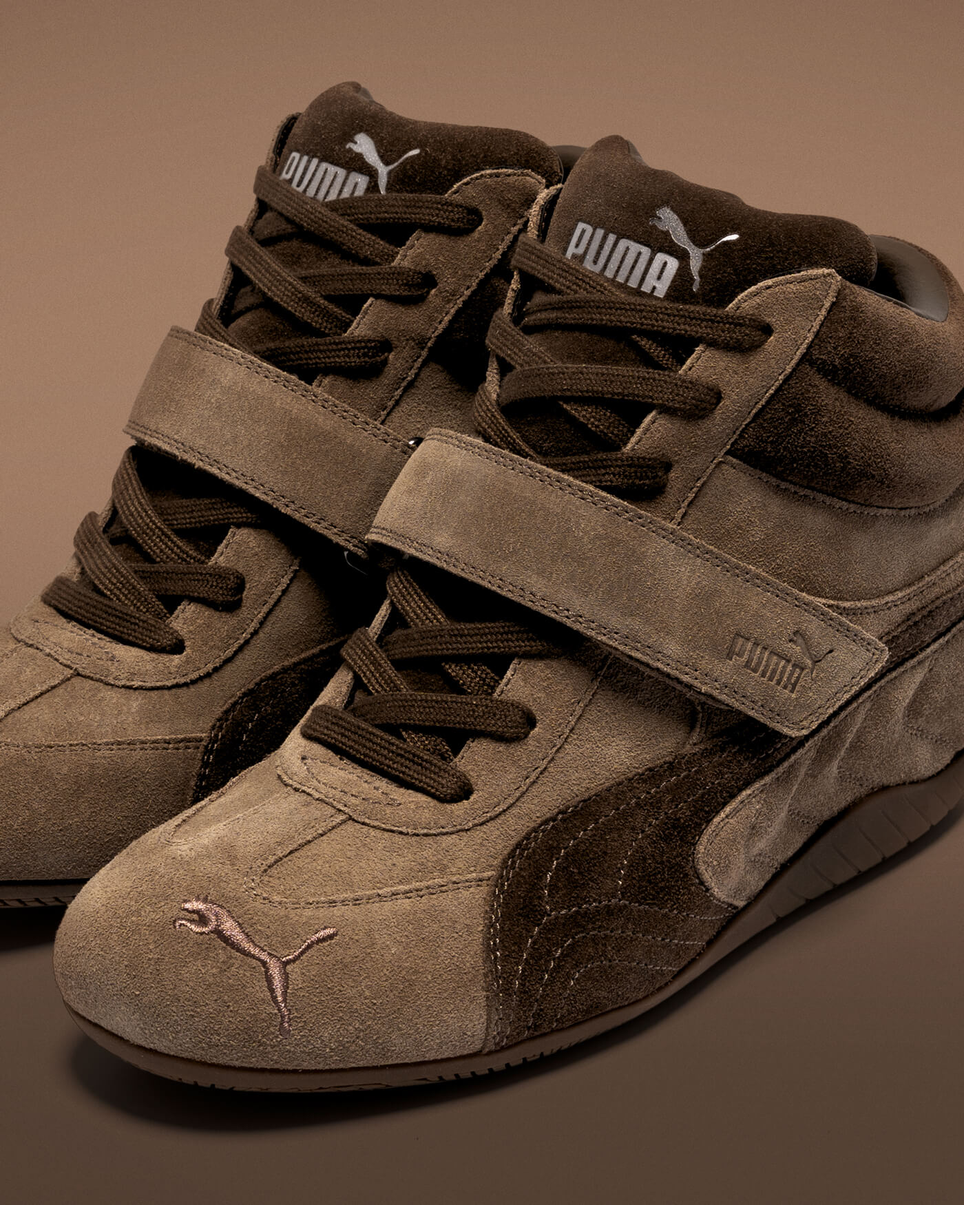 Puma Speedcat Wedge - Totally Taupe/Chocolate - 407878-01