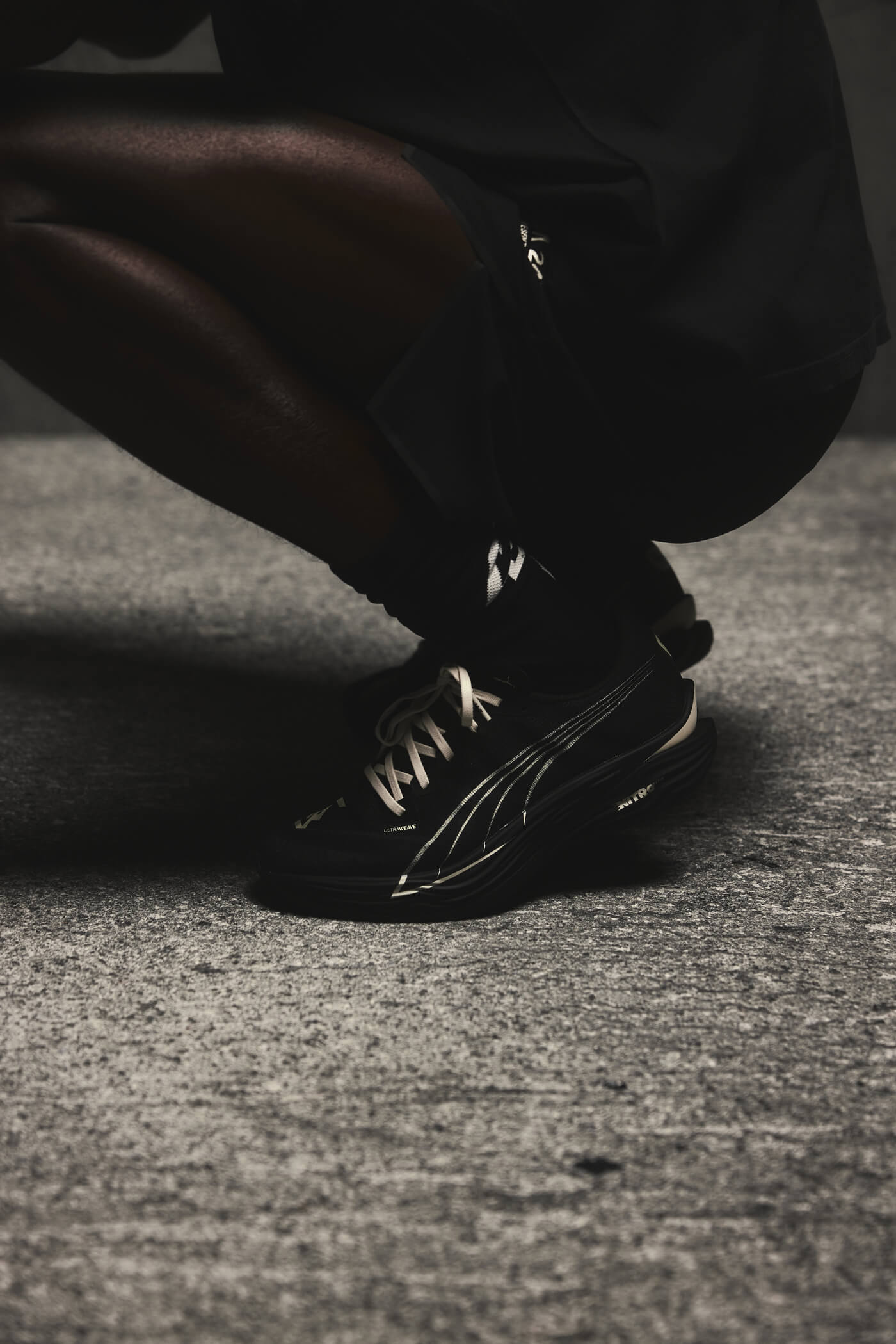 Puma x Represent 247 Deviate Nitro Elite 3 - Black/Alpine Snow - 406844-01