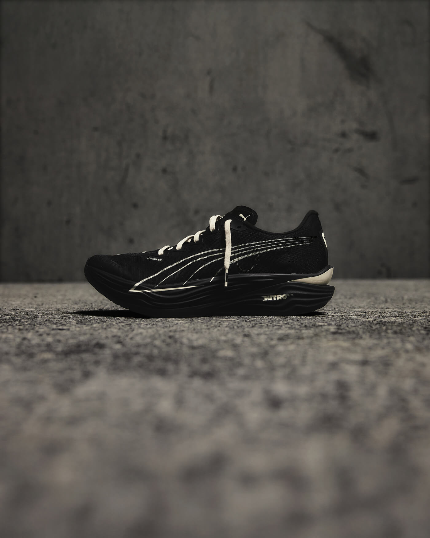 Puma x Represent 247 Deviate Nitro Elite 3 - Black/Alpine Snow - 406844-01