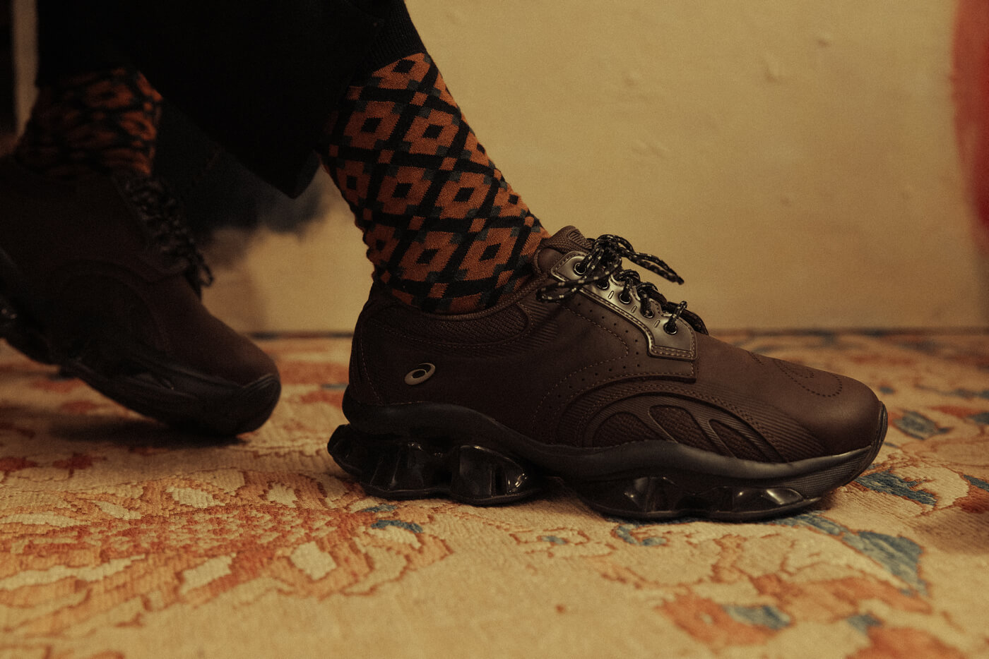 ASICS Gel-Kinetic SP - Java Brown - 1203B056-200