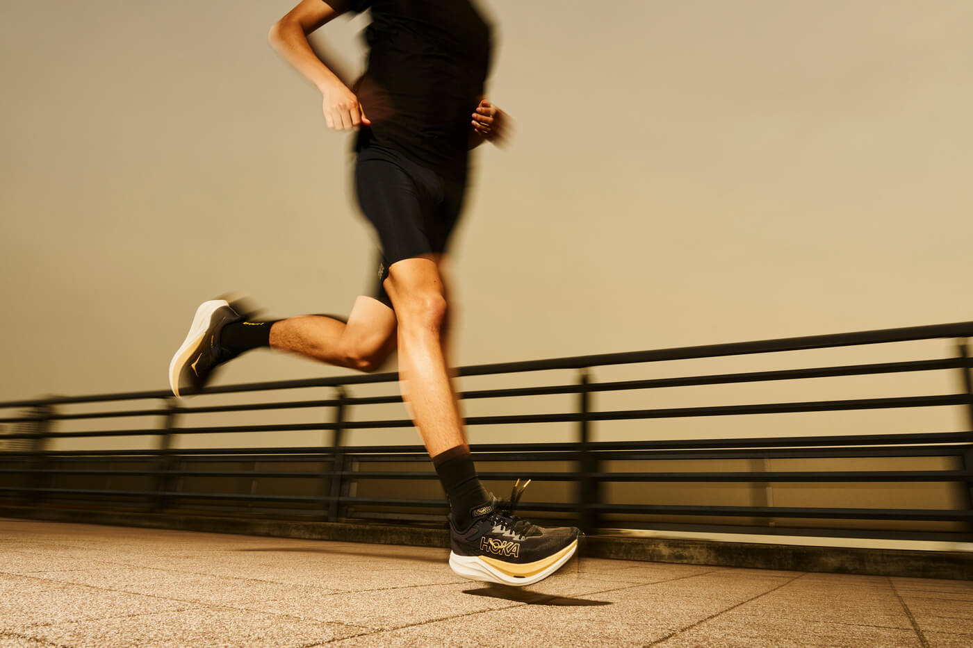 HOKA Rocket X 3 - Black/Gold - 1168724-BKGD