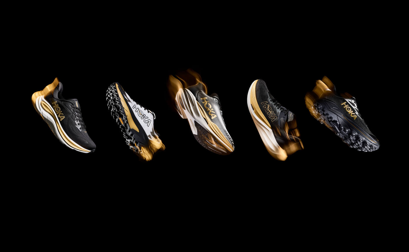 HOKA Koshi Tan Tan Capsule ft. Clifton 10, Mafate 5, Cielo X1 2.0, Rocket X 3 & Challenger 8