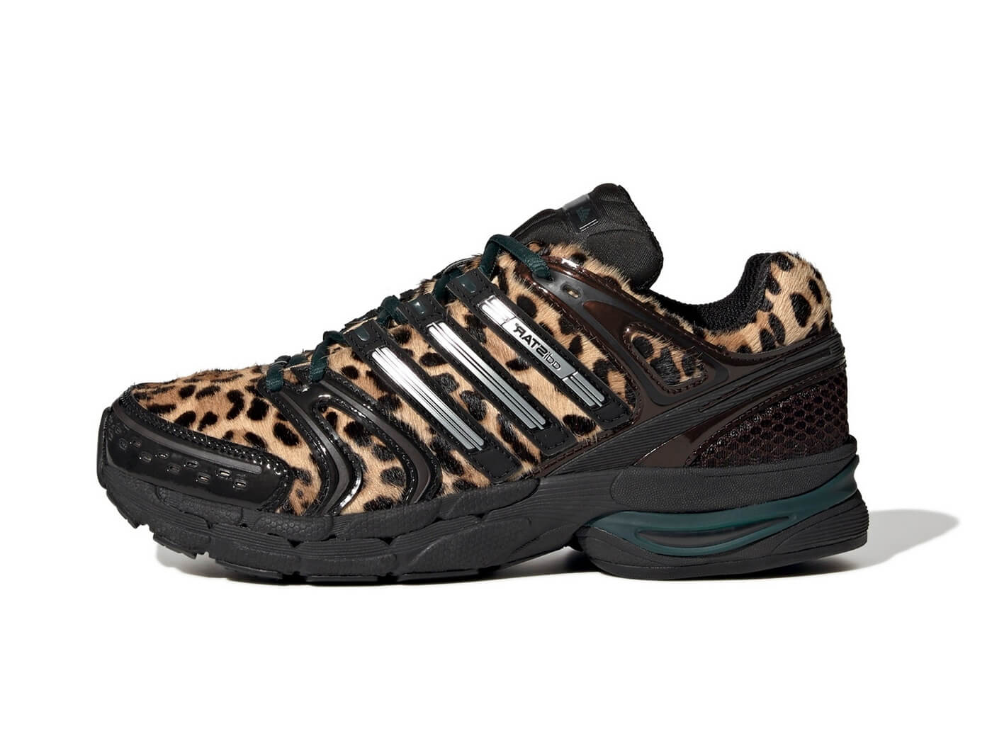 adidas Adistar Control 5 Leopard - Aurora Ivy / Core Black / Silver Metallic - KI4204