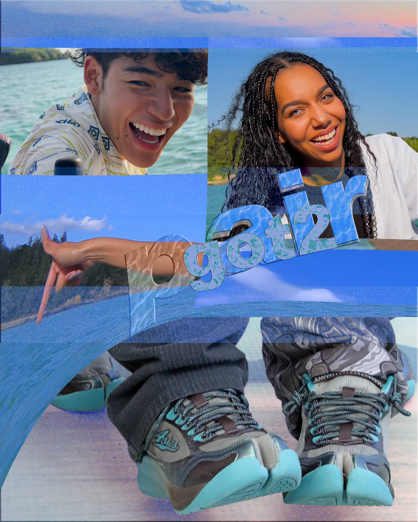 ASICS x Kiko Kostadinov Studio ILARGI FF II - Driftwood/Dioptase - 1203B111-200