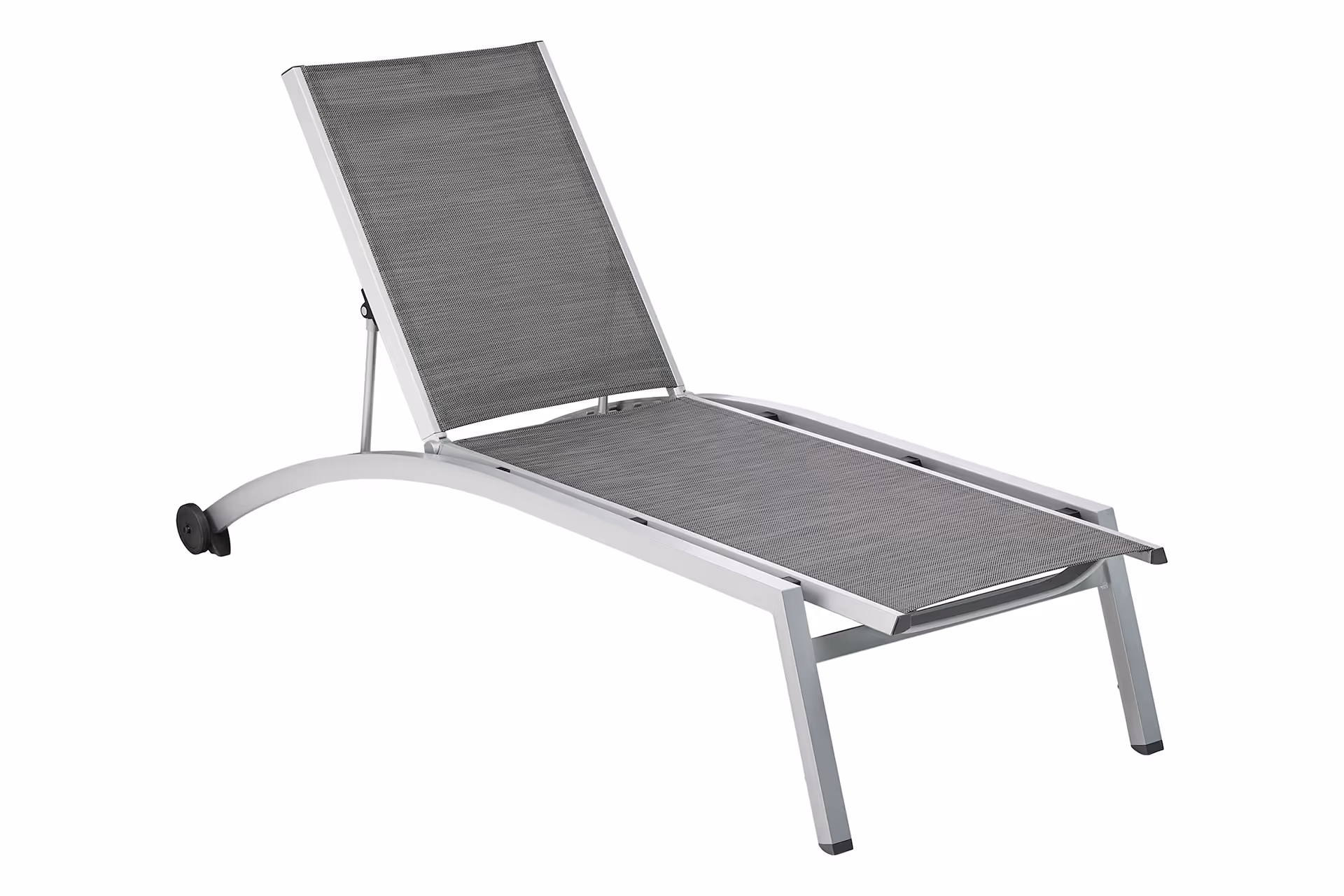 FORMA II Stapelliege silber/graphit