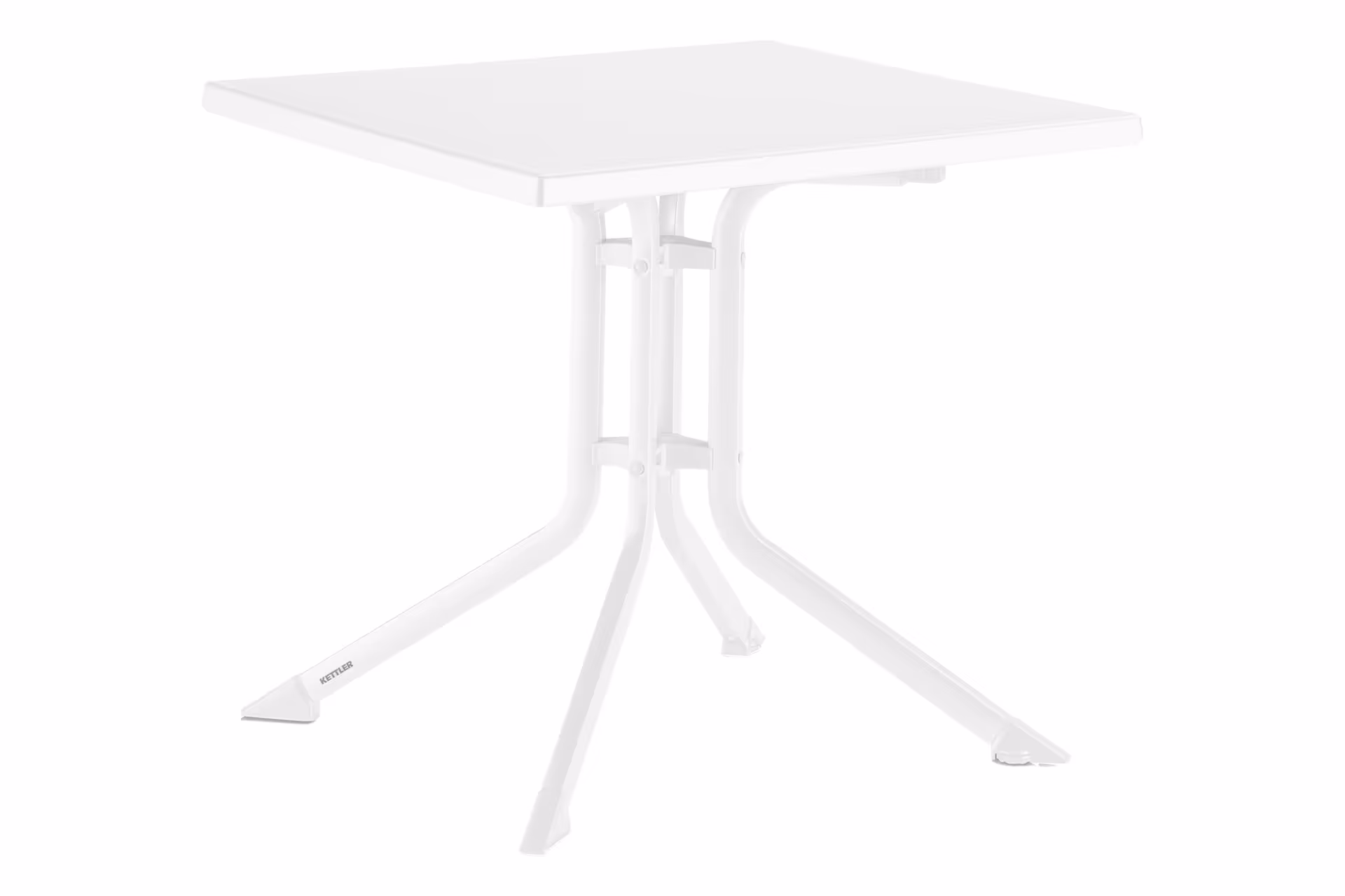 BOULEVARD / Klapptisch 70 x 70 / weiss/weiss / 0307013-5000