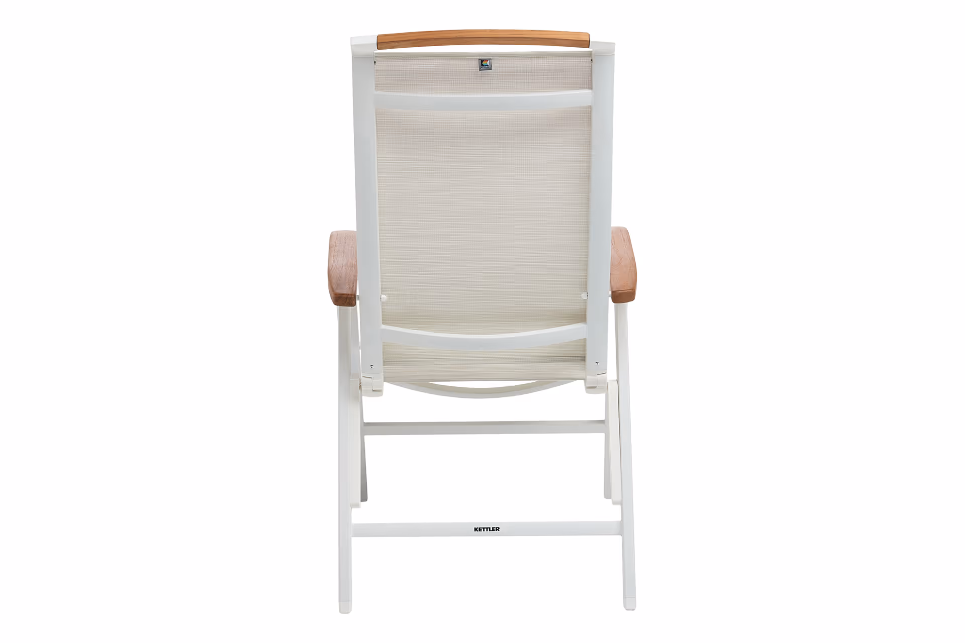 MEMPHIS / Multipositionssessel / weiß matt/beige/natur / 0103501-5800