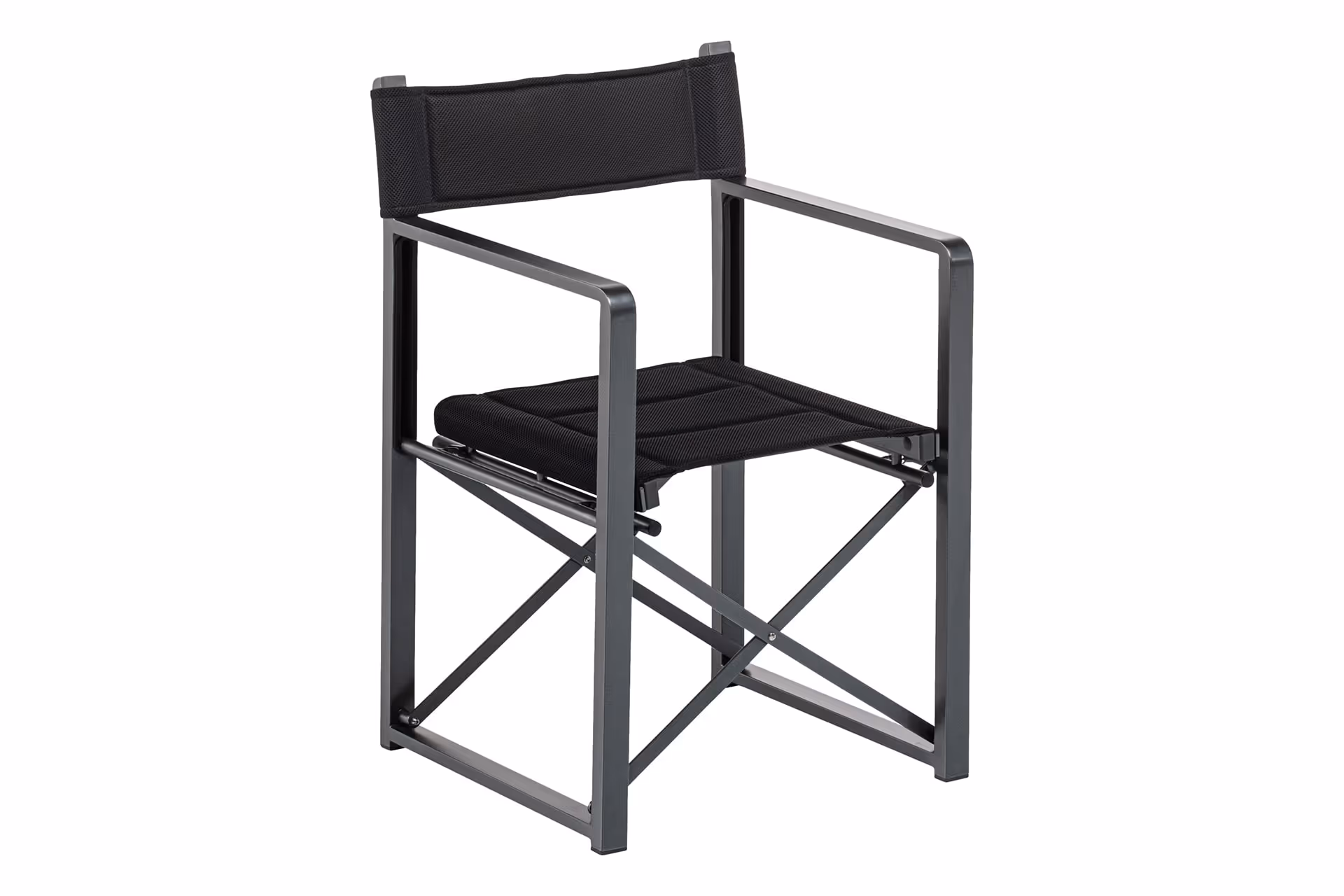 NORRLAND / Regiestuhl / anthrazit/schwarz / 0303306-7300