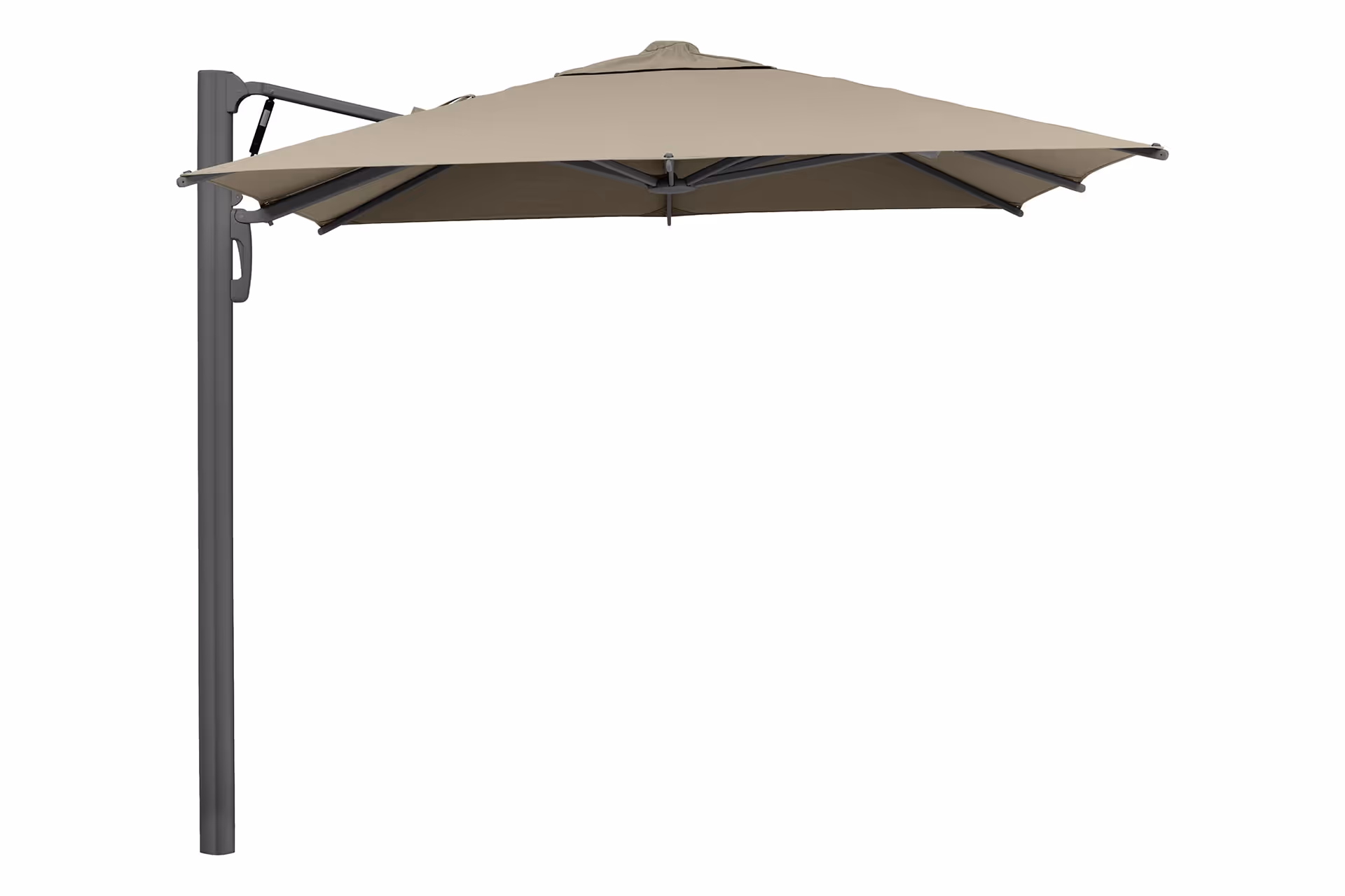 KETTLER Home&Garden – EASY CONTRACT Ampelschirm, anthrazit matt/khaki