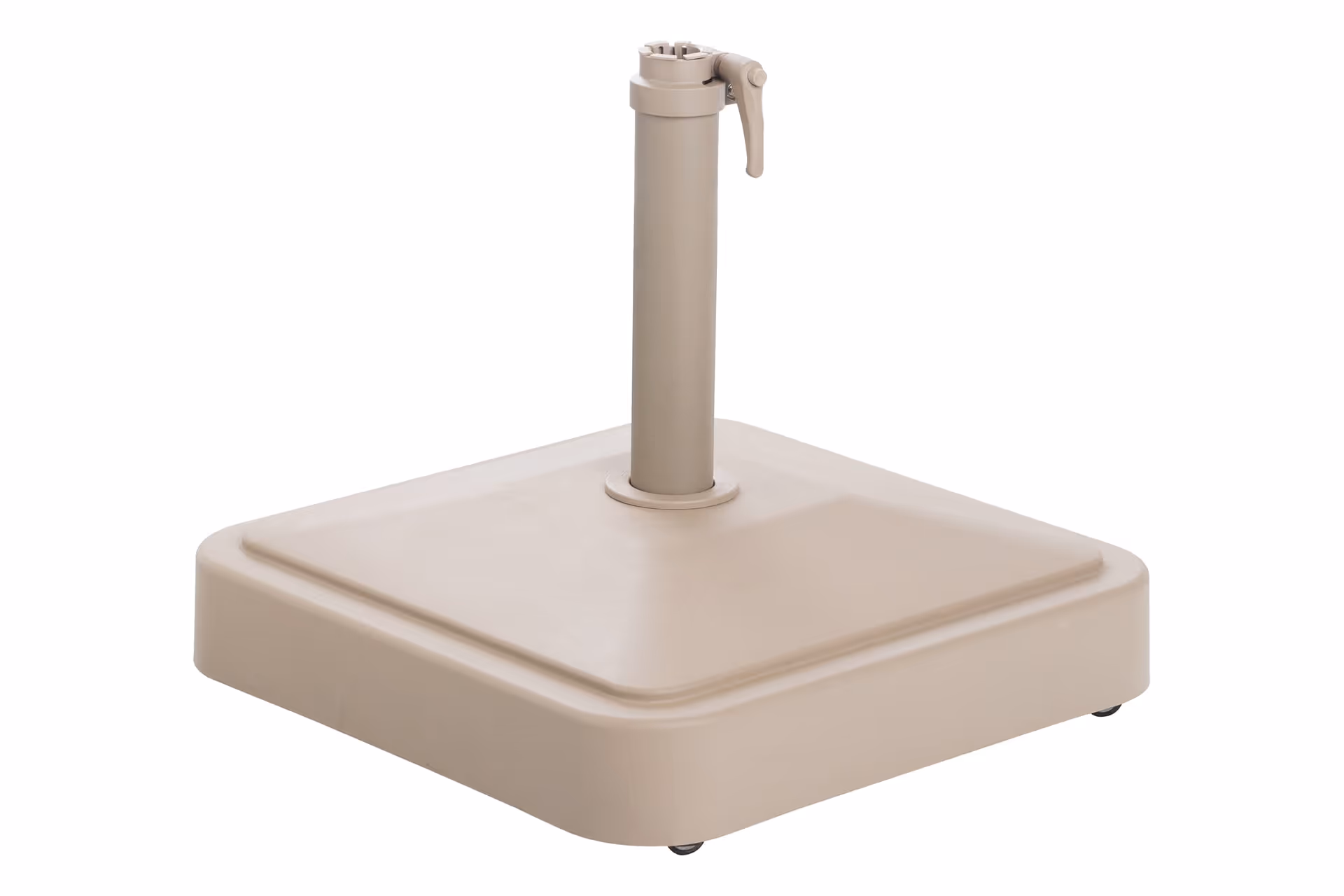 KETTLER Home&Garden – EASY CONTRACT Schirmständer mit Rollen für 0306367-XXXX, taupe