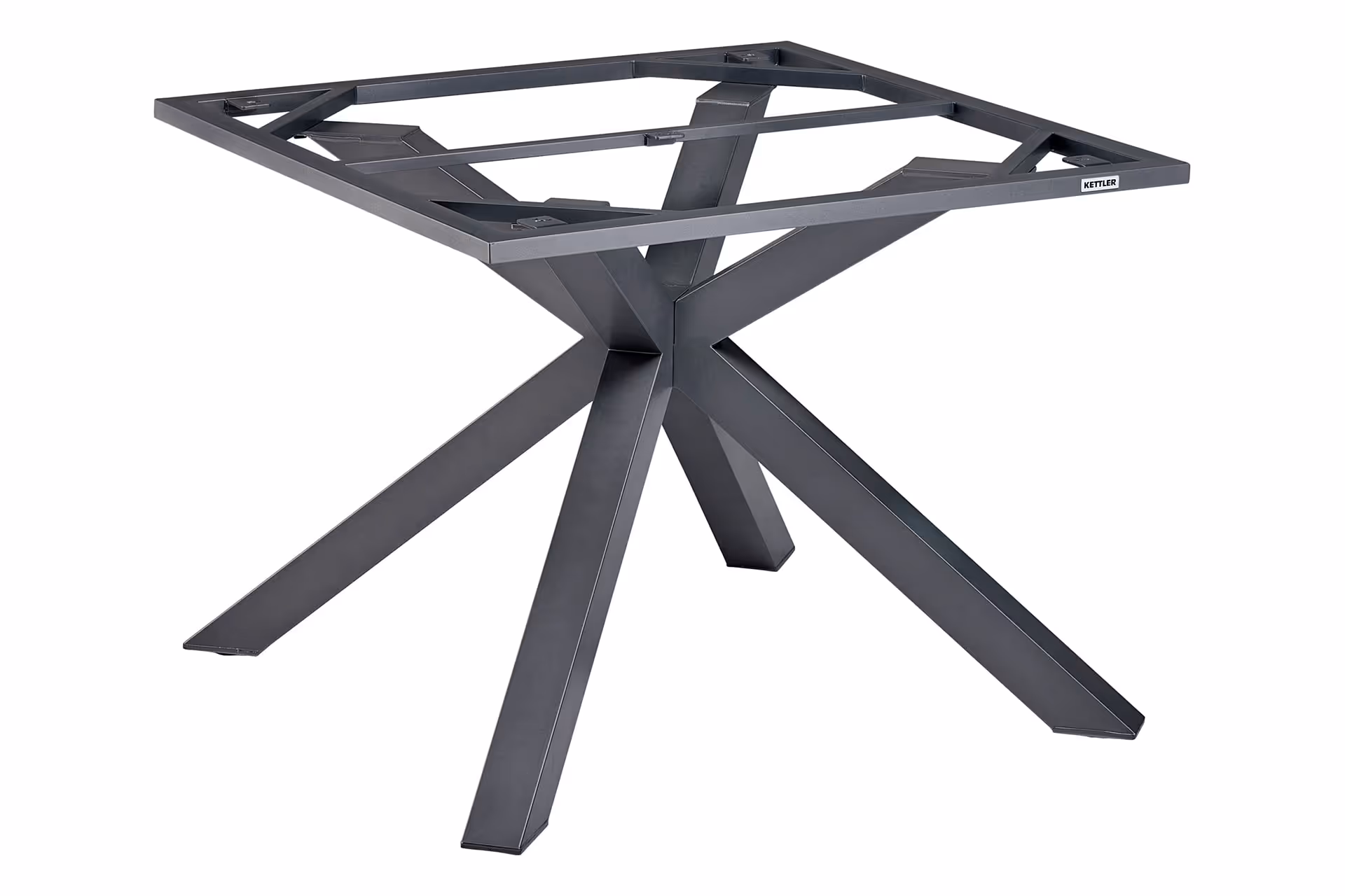 KETTLER Home&Garden – CUBIC X-LEG Tischgestell, anthrazit