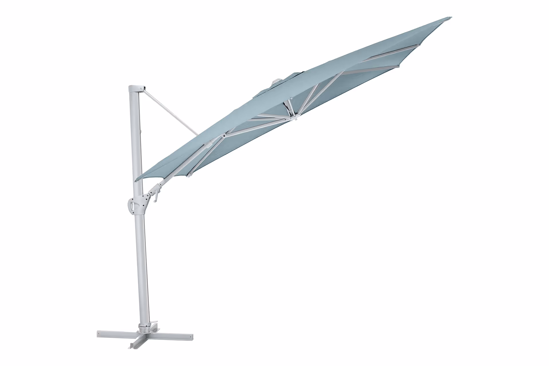 KETTLER Home&Garden – EASY SWING LX Ampelschirm, silber/salbei