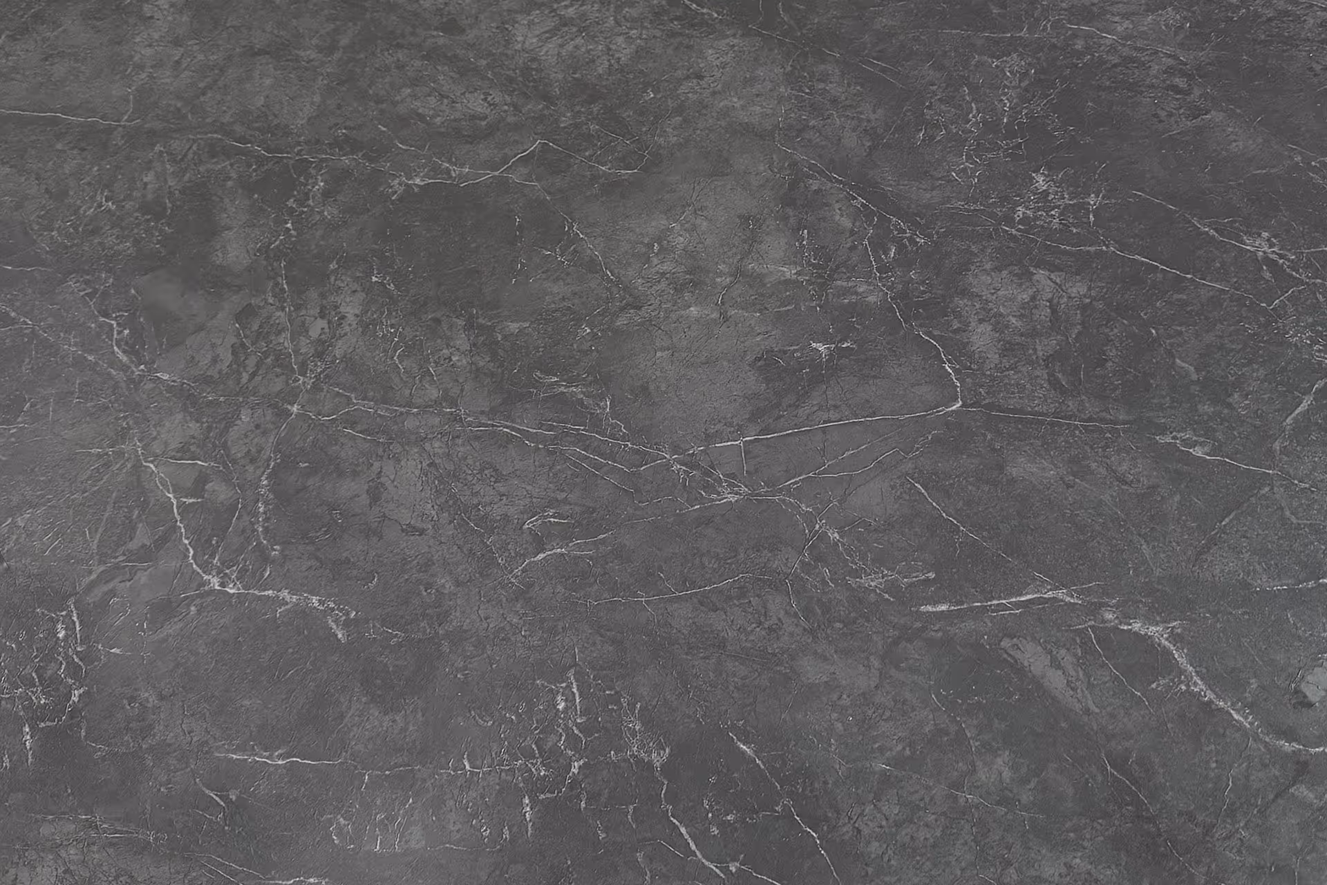 HPL Tischplatte 95 x 95 cm Dunkel Marmor Silber