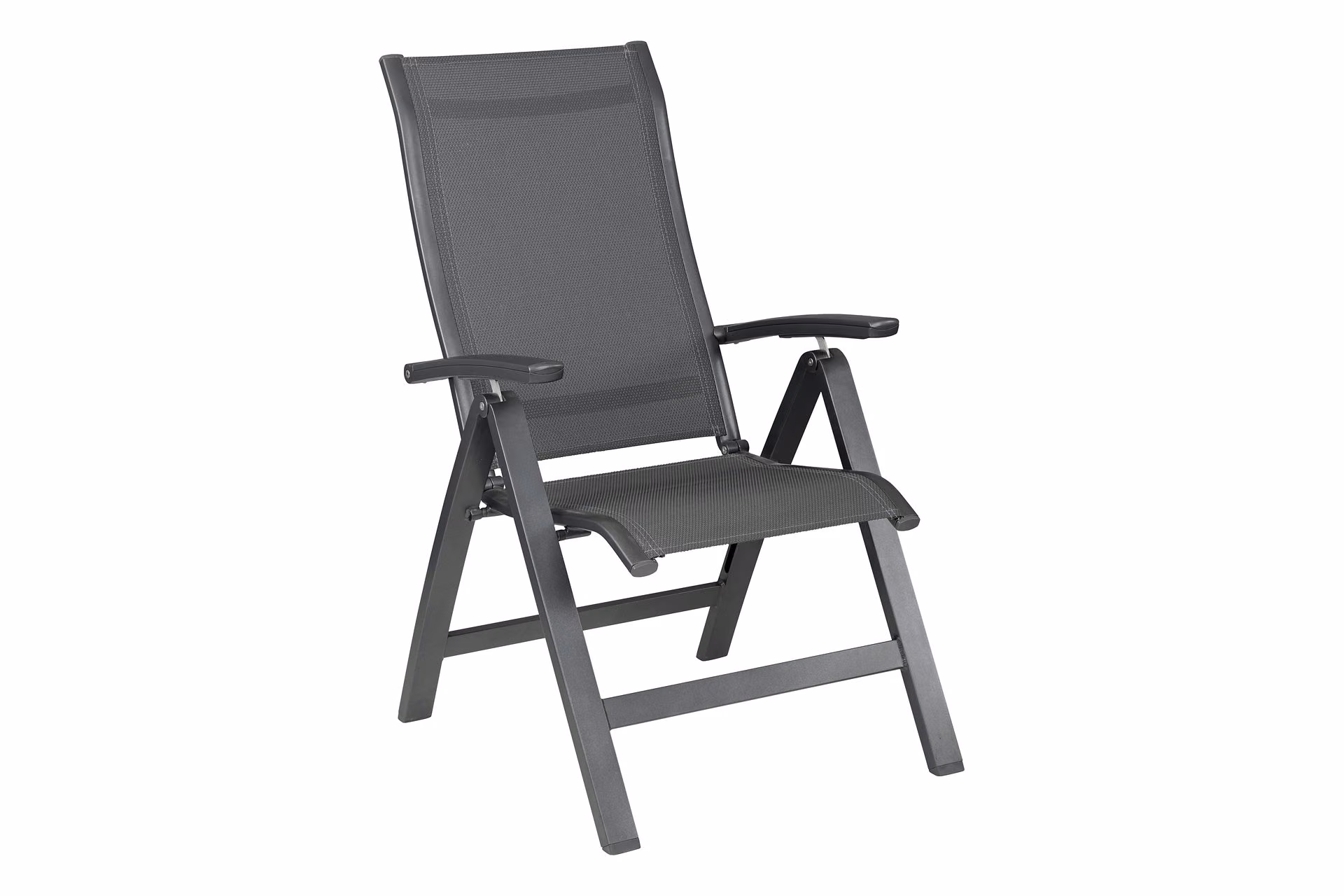 KETTLER Home&Garden – ALTURA CURVE Multipositionssessel, anthrazit/anthrazit