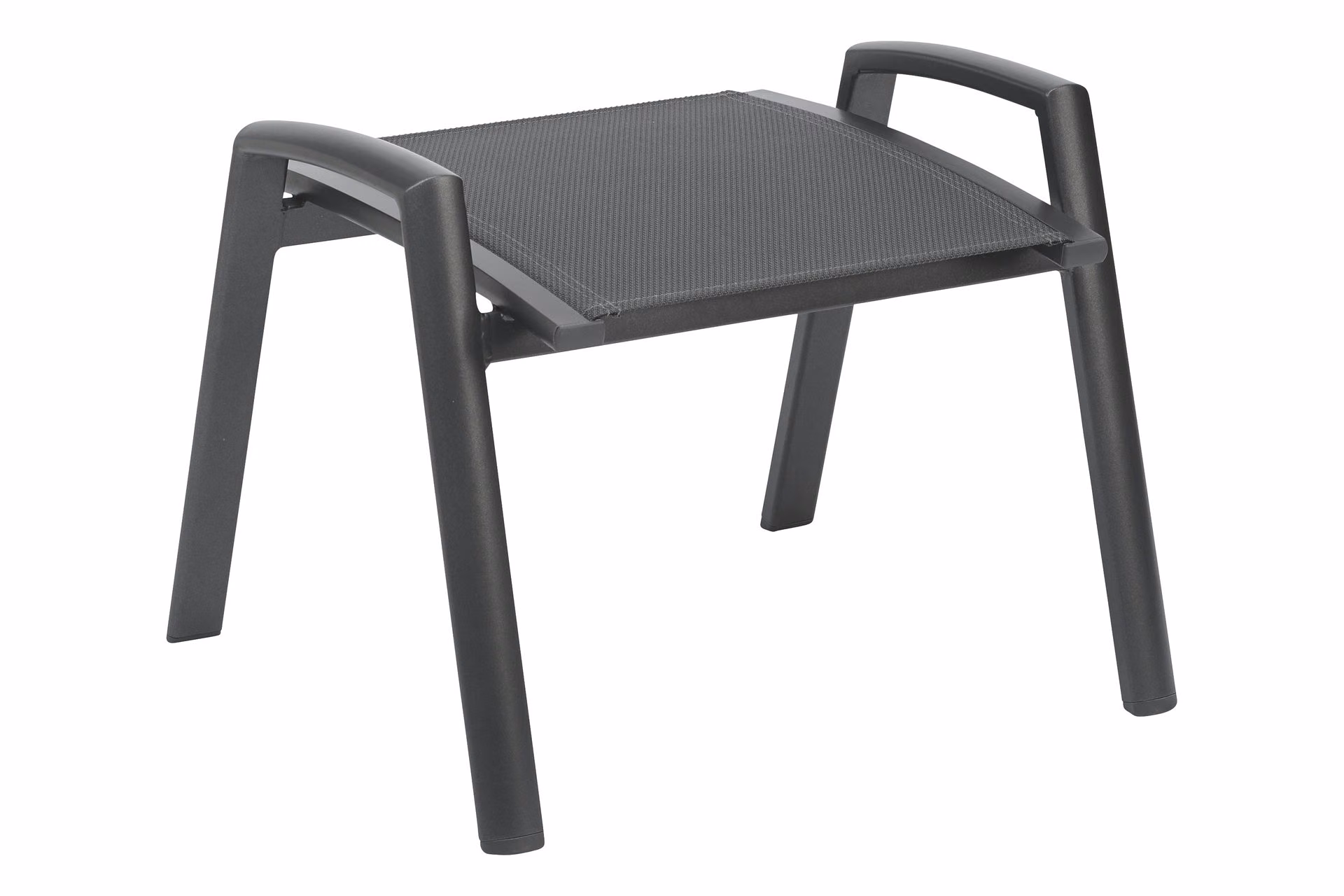KETTLER Home&Garden – ALTURA CURVE Hocker, anthrazit/anthrazit