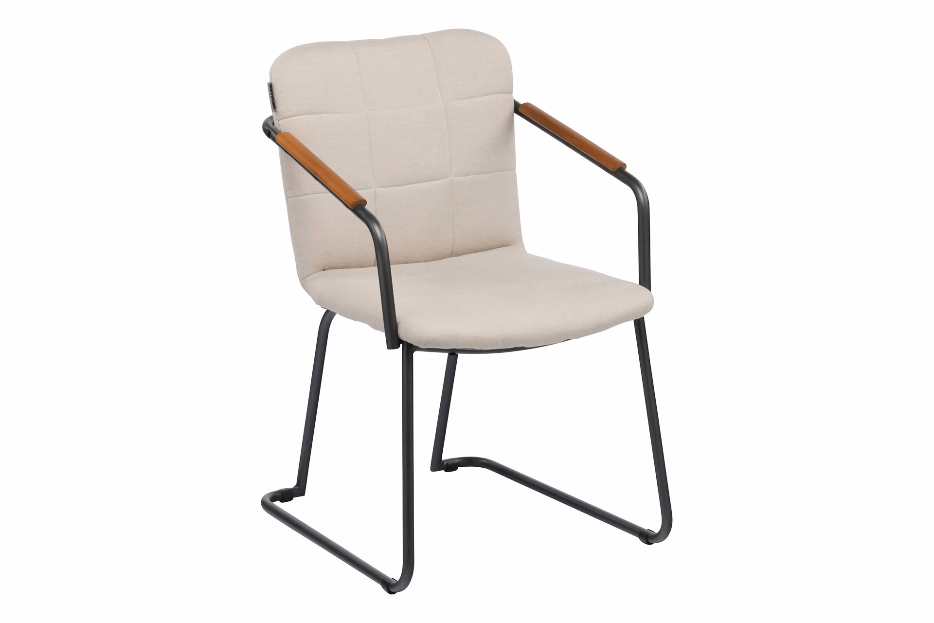 KETTLER Home&Garden – GENTLE Sitzschale, anthrazit matt/natte linen/natur