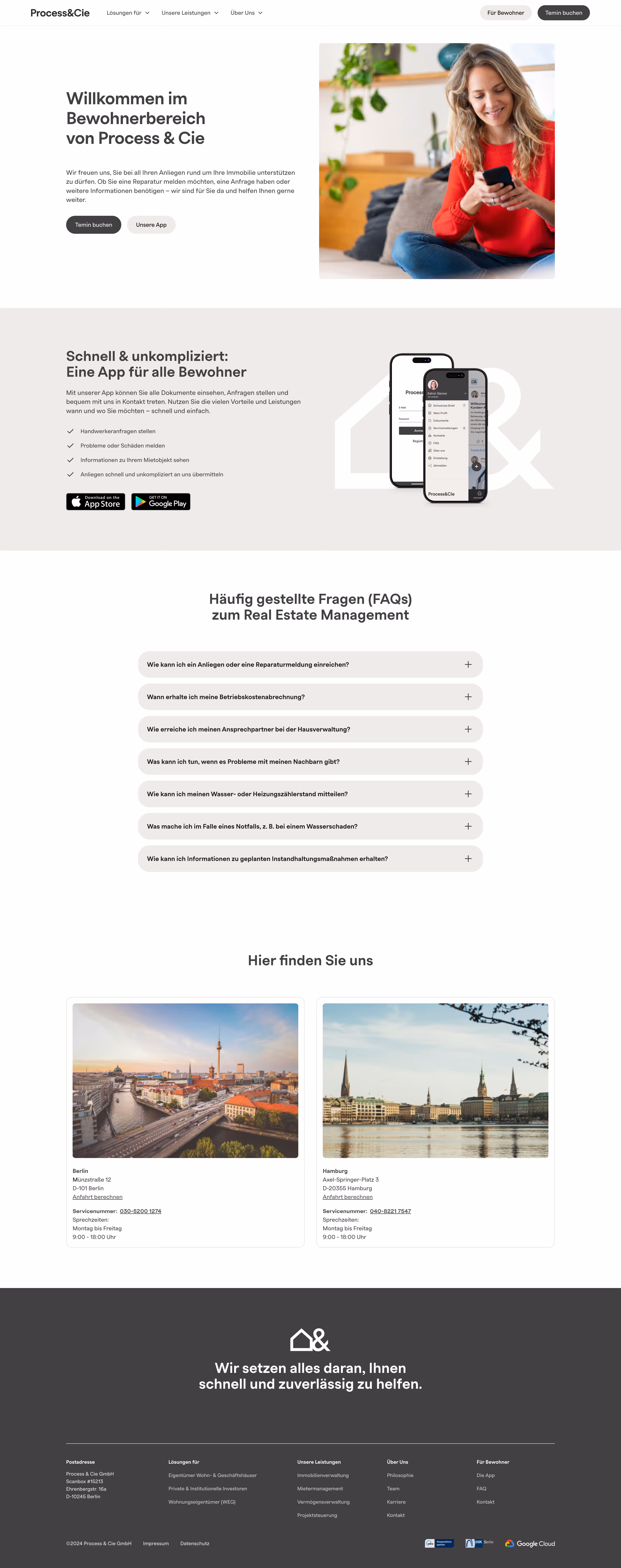 Architekturfotografie Startseite Desktop - Philip Kistner