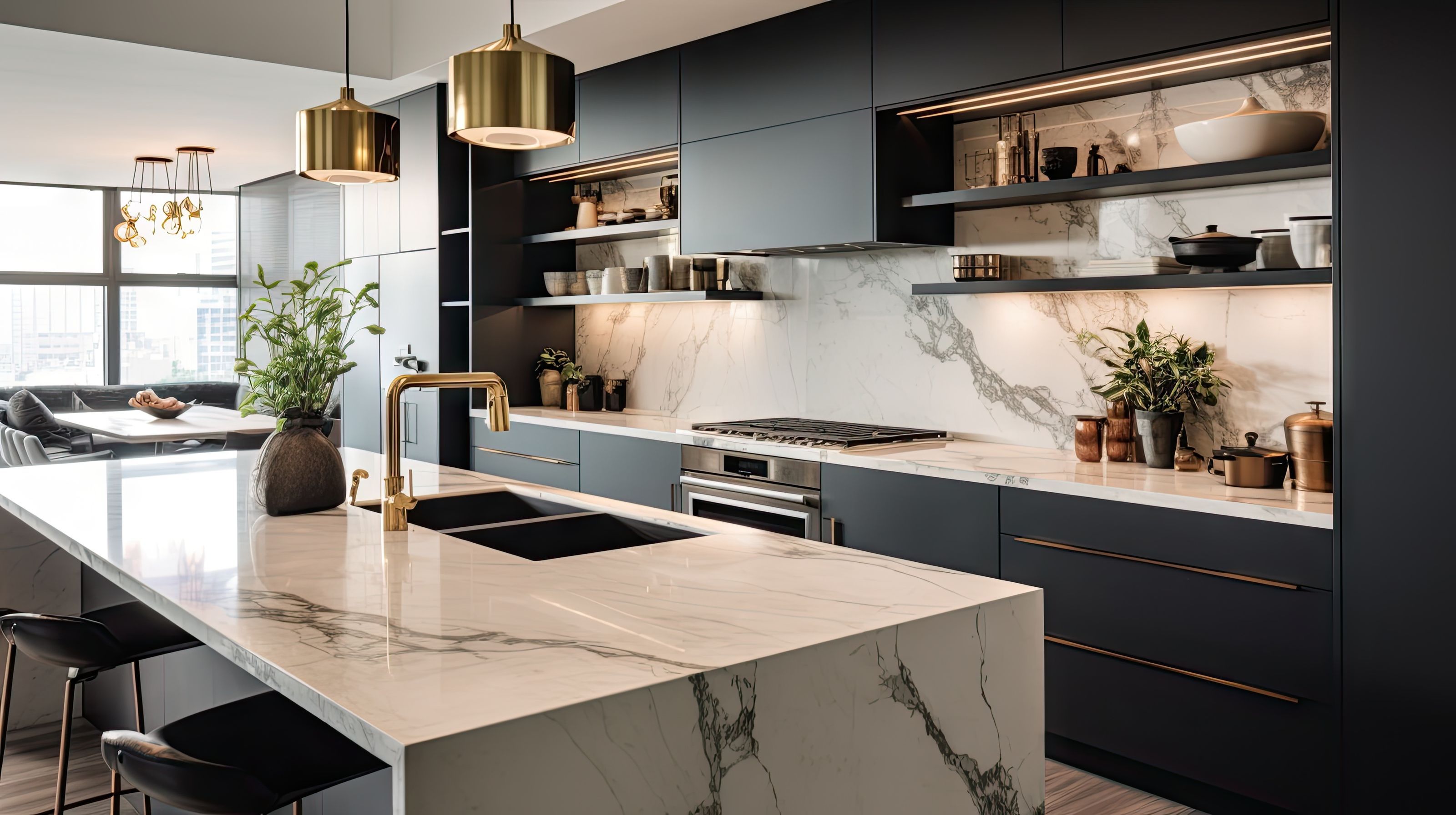 Top Countertop and Cabinet Color Combinations for Kitchens