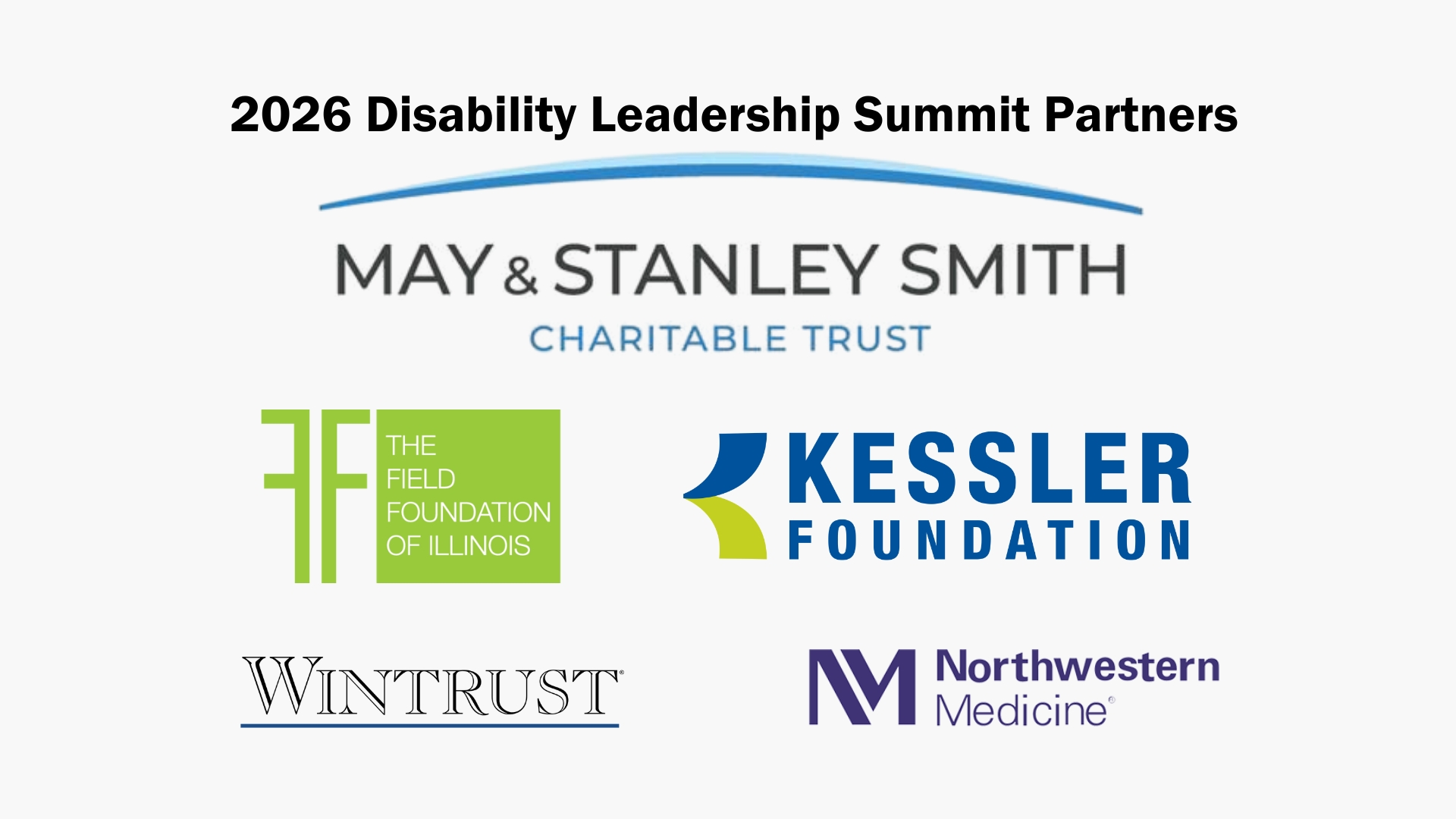 Logos of Comcast NBC Universal, Health Care Service Corporation, and AARP appear side by side