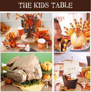 Kids on Thanksgiving