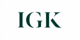 IGK Hair shopify store logo