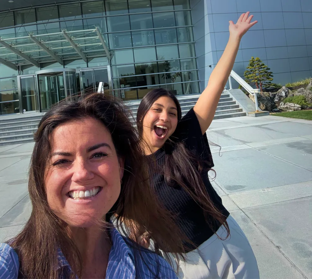 Elena Rodarte and Ali Cassis