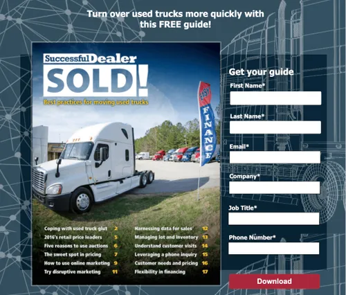 landing page template example