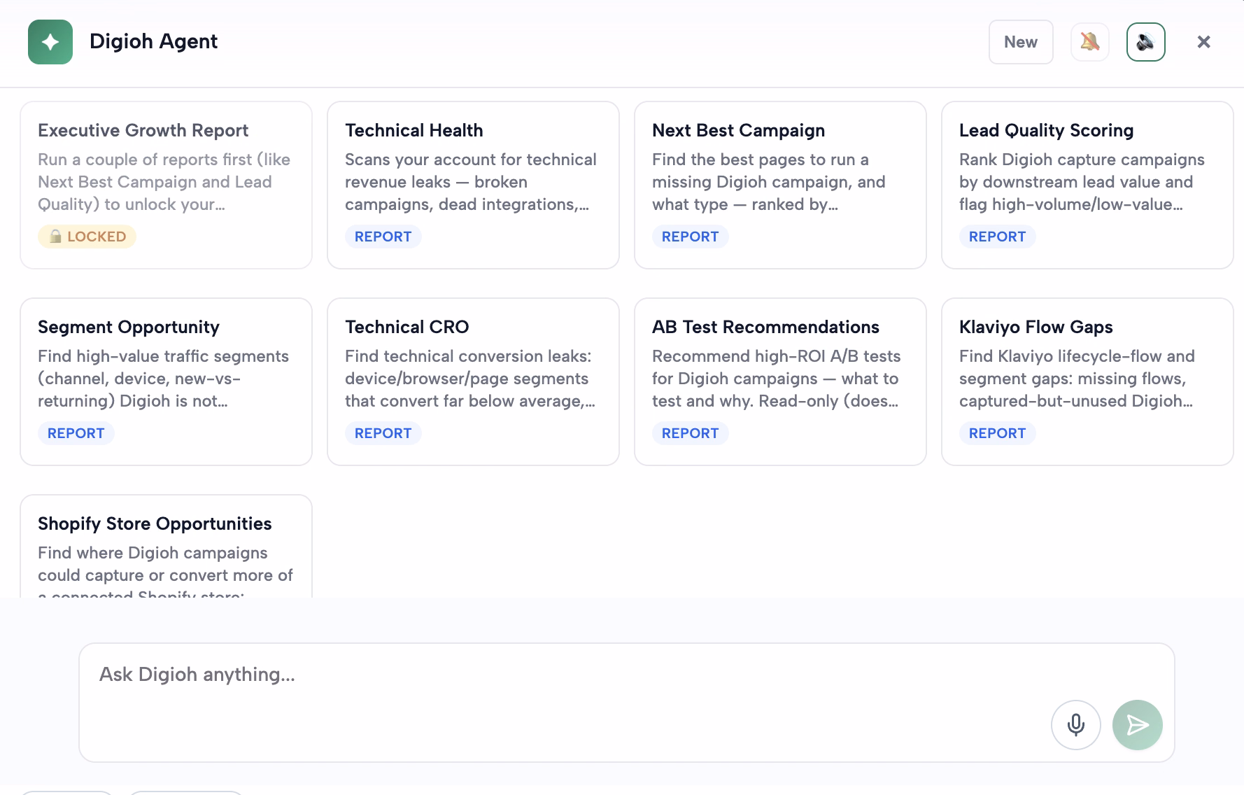 Find revenue and campaign opportunities with Digioh AI