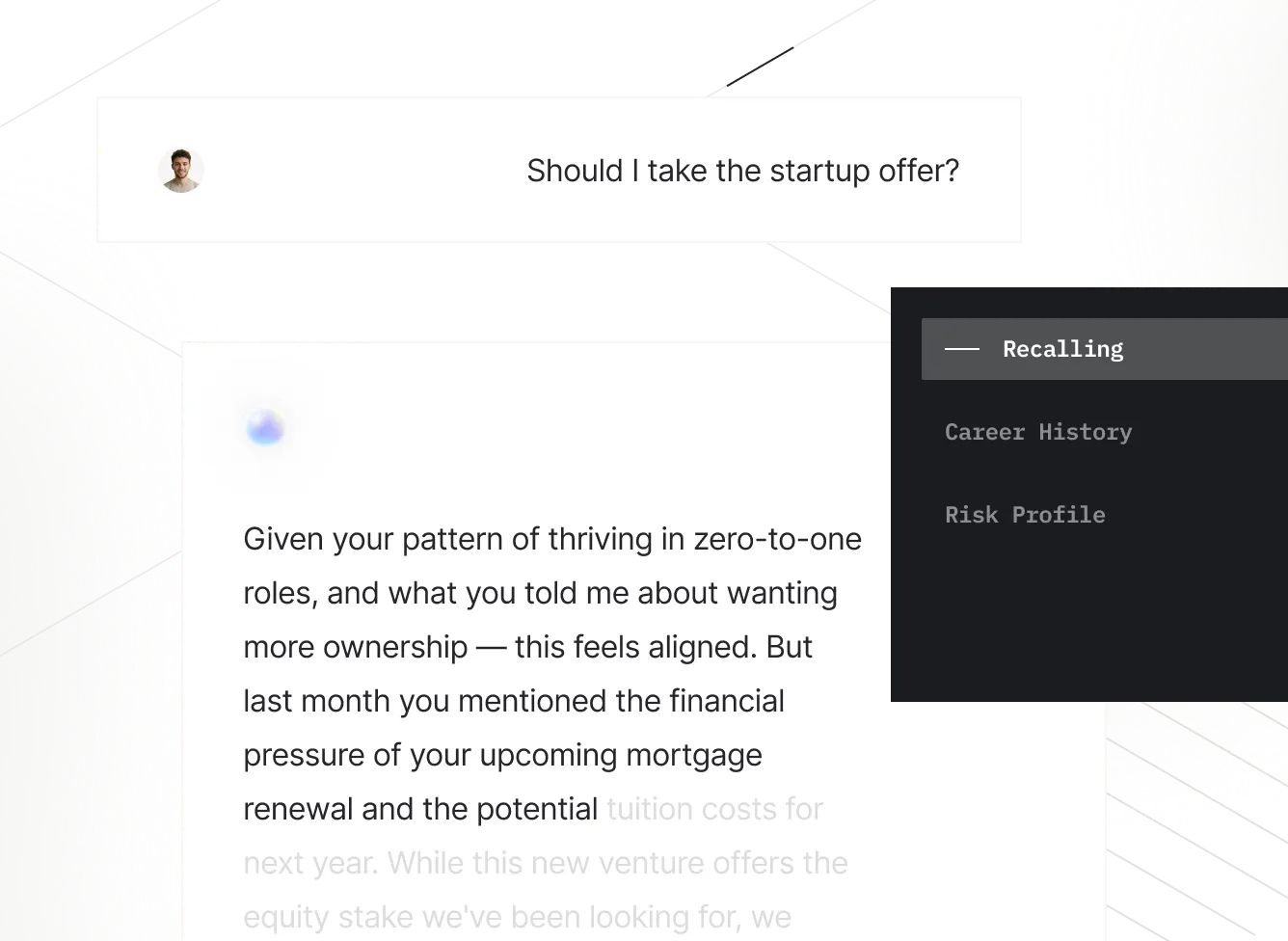 Grid with black and blue squares arranged in a pattern on a light gray background.