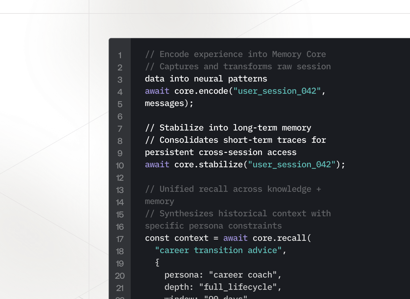 Grid with black and blue squares arranged in a pattern on a light gray background.