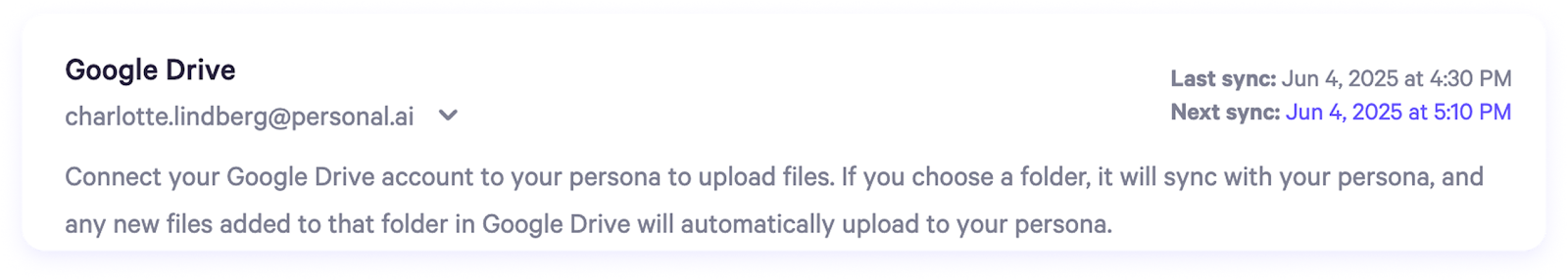 Google Drive Integration