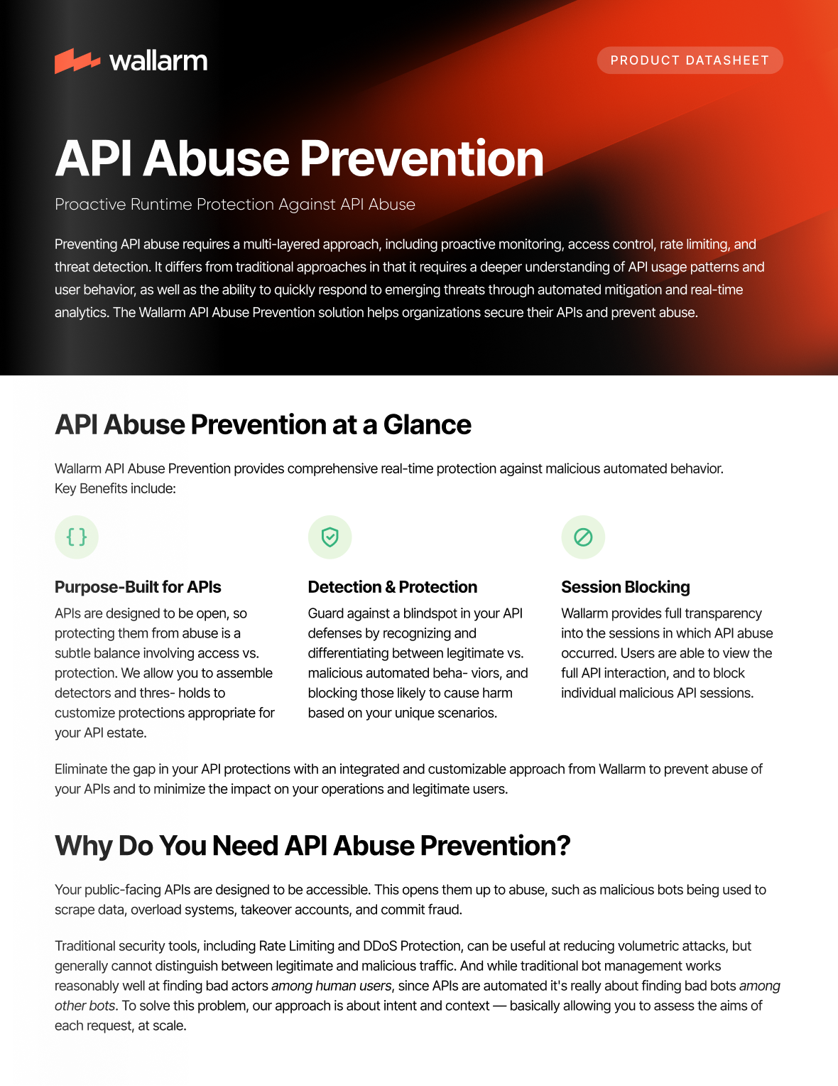 API Abuse Prevention