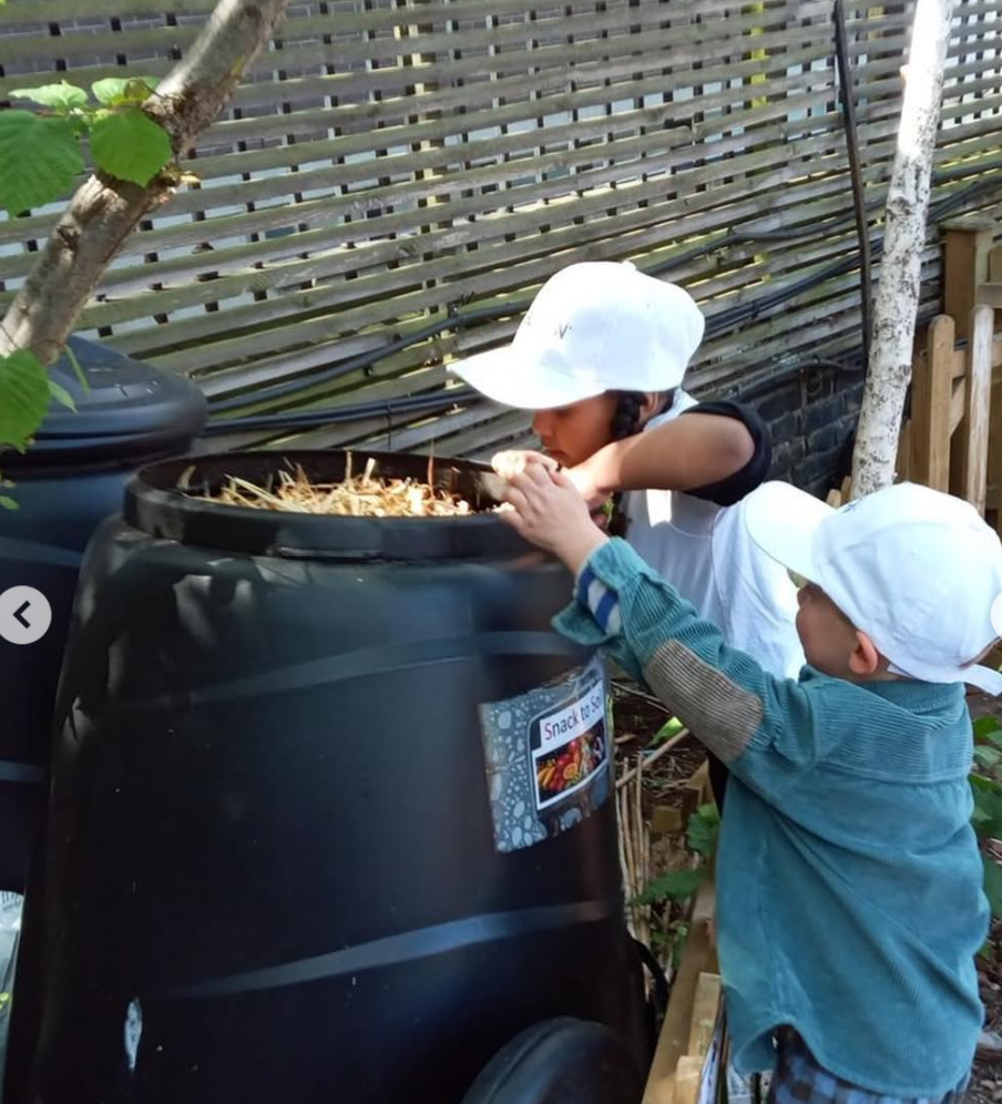 Outdoor Learning in the Nursery