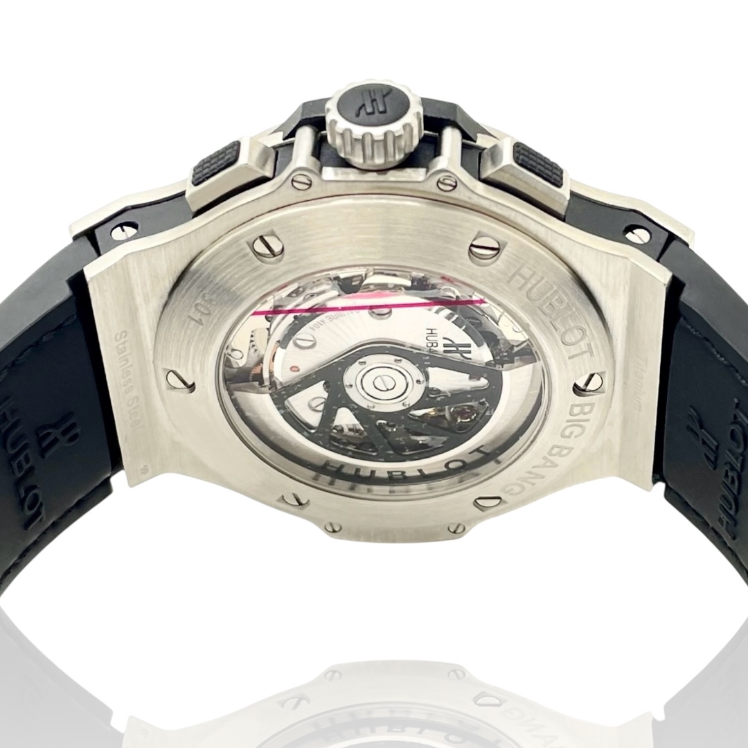 Big Bang 44 mm Chronograph Schwarzes Blatt — Immagine 4 di 5