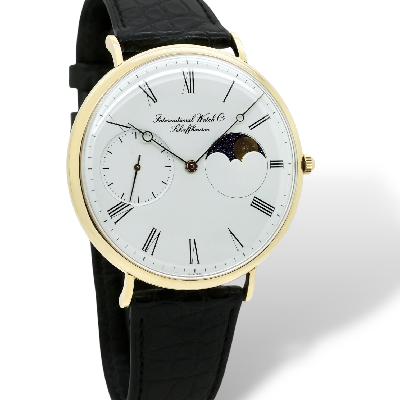 Portofino Handaufzug Mondphase "Jumbo" Gelbgold Glasboden — Bild 2 von 9