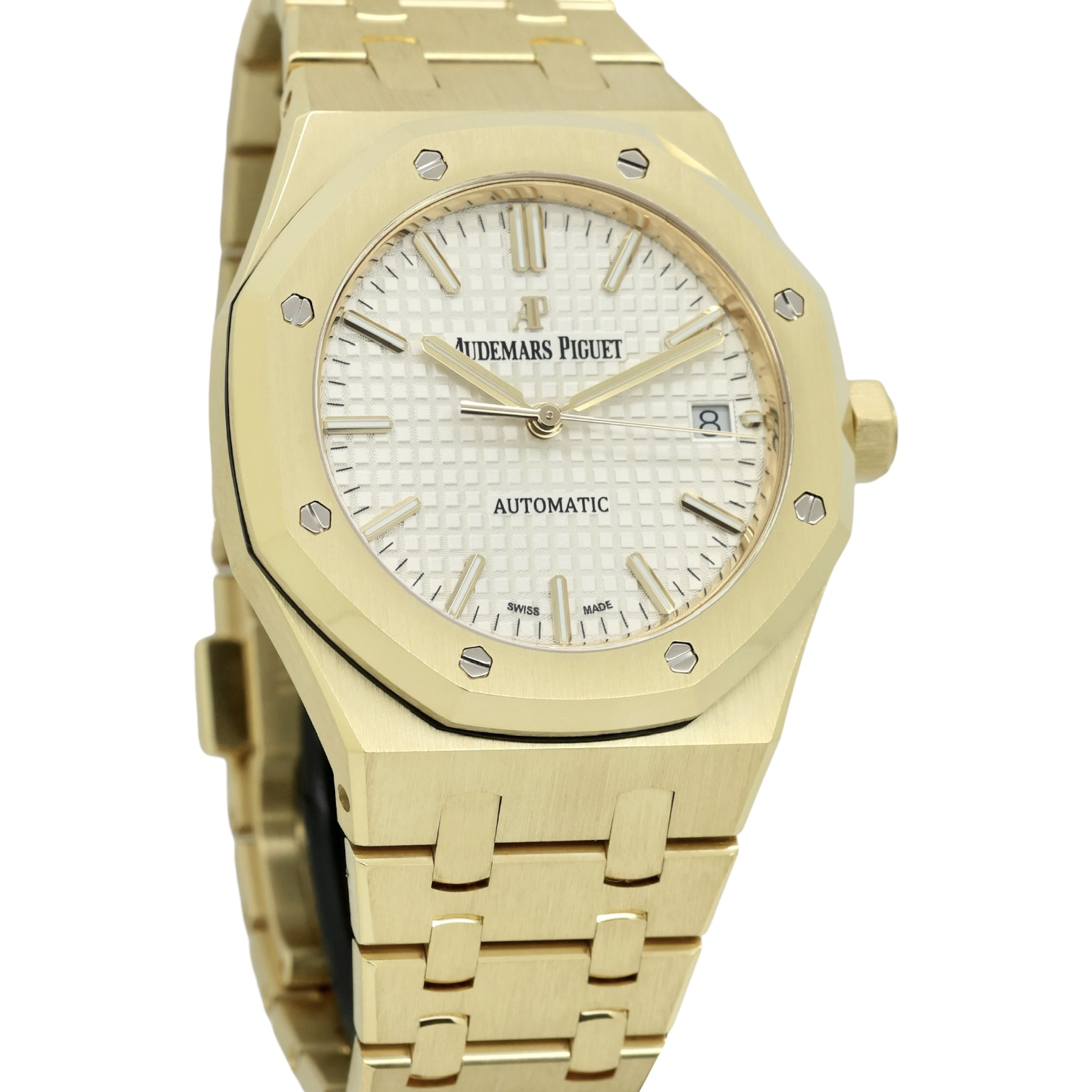 Royal Oak Selfwinding 37 Gelbgold Silbernes Blatt Gelbgold — Bild 3 von 6