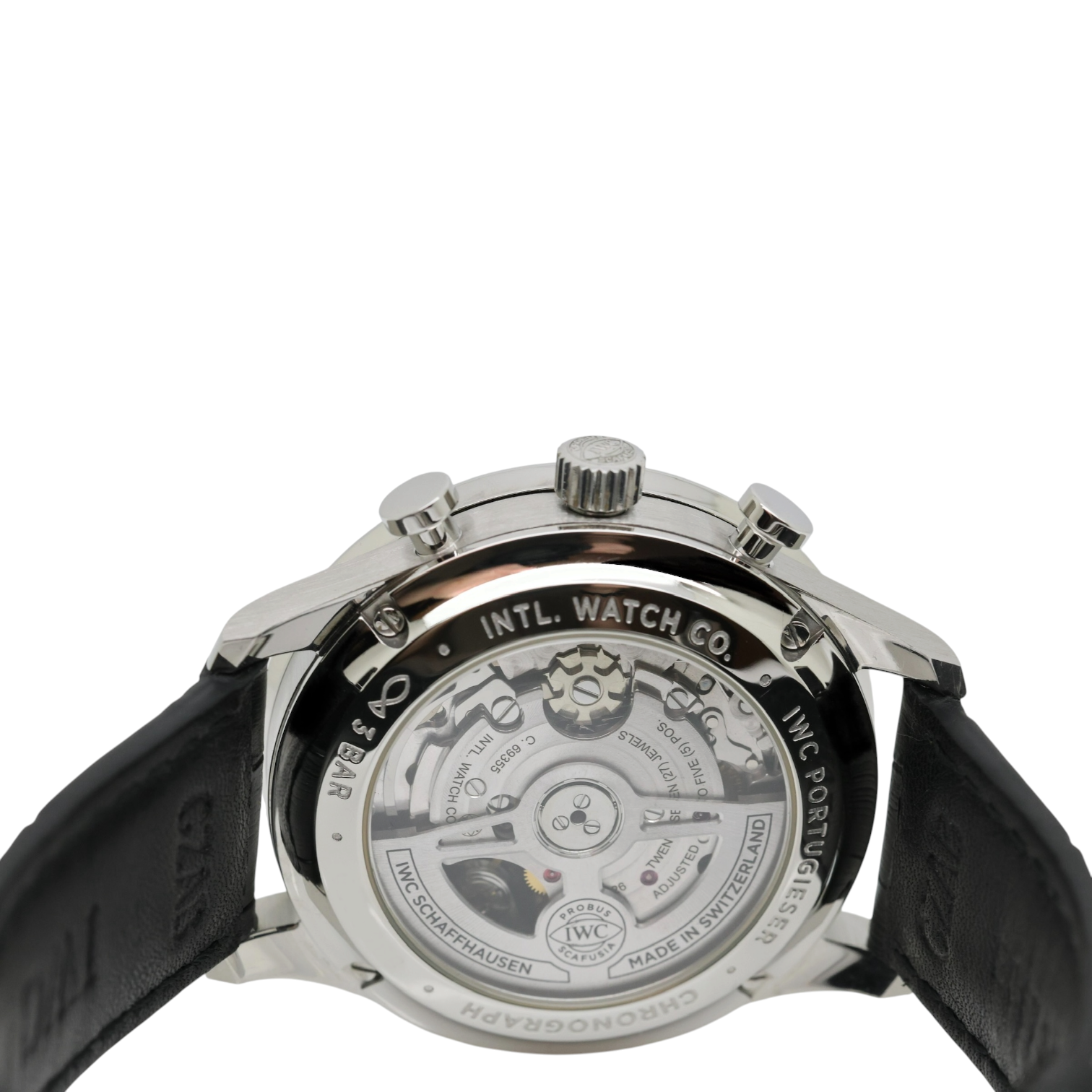 Portugieser Chronograph 41 Grünes Blatt Glasboden — Bild 4 von 5