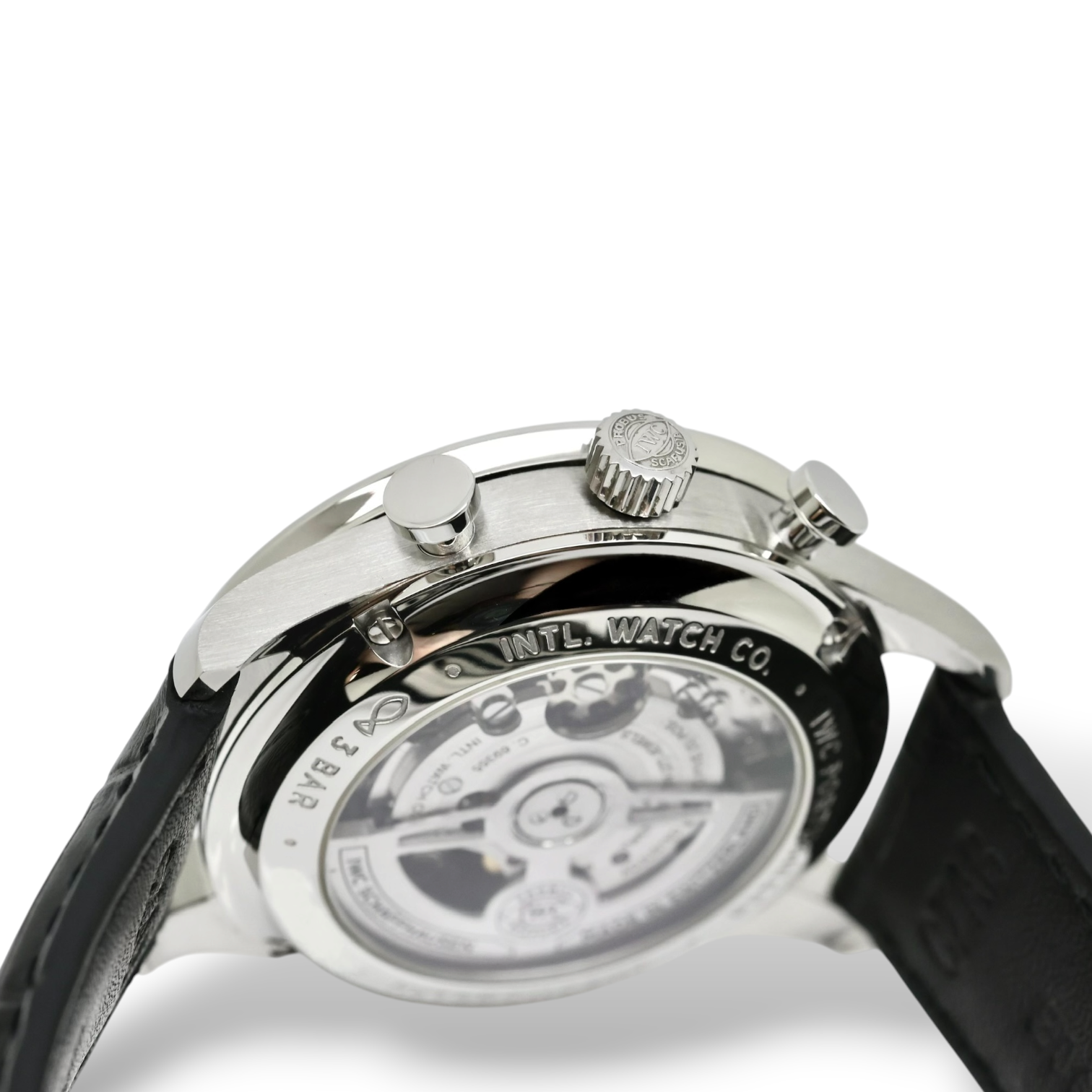 Portugieser Chronograph 41 Grünes Blatt Glasboden — Bild 5 von 5