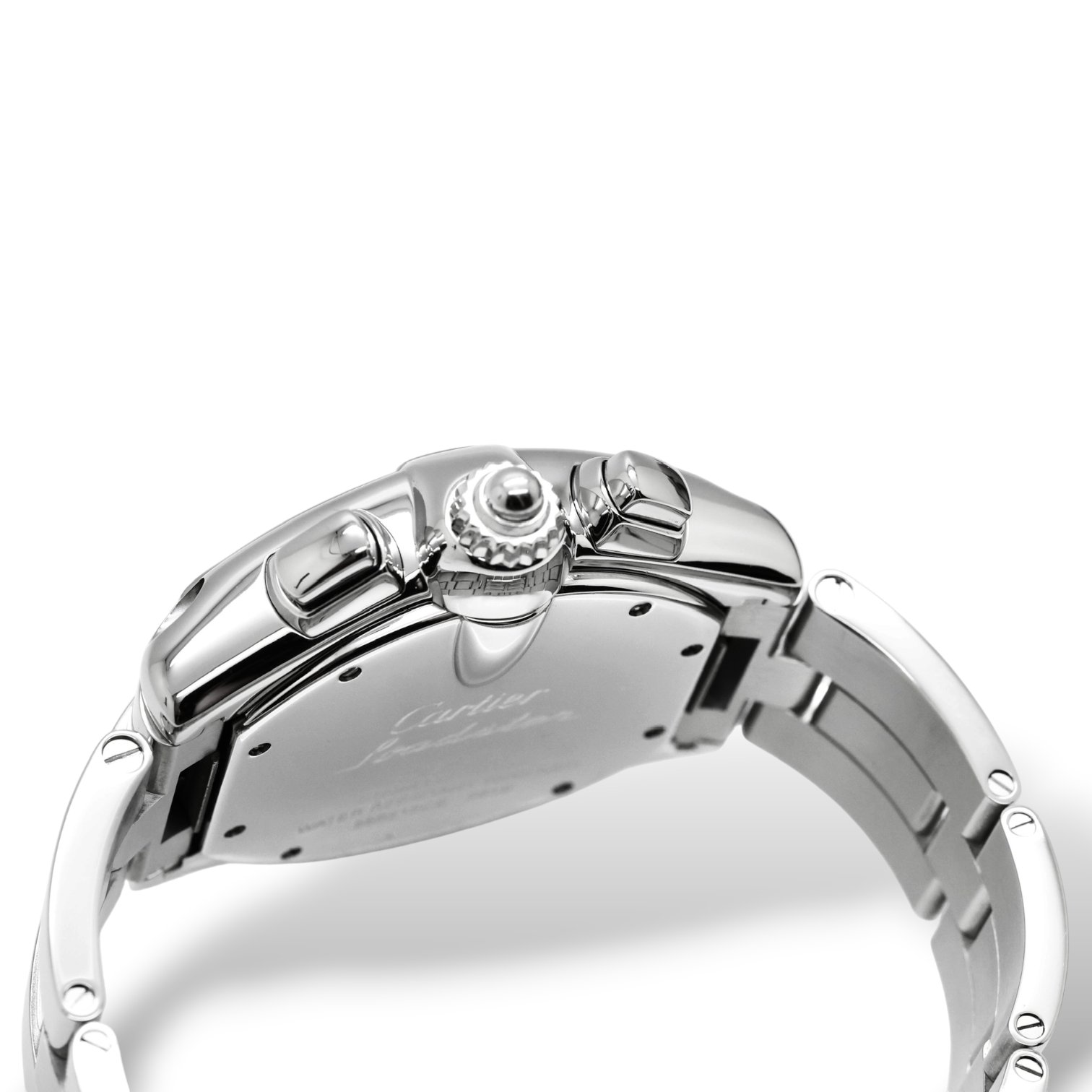 Roadster Chronograph XL Silbernes Blatt Edelstahl — Image 5 of 5