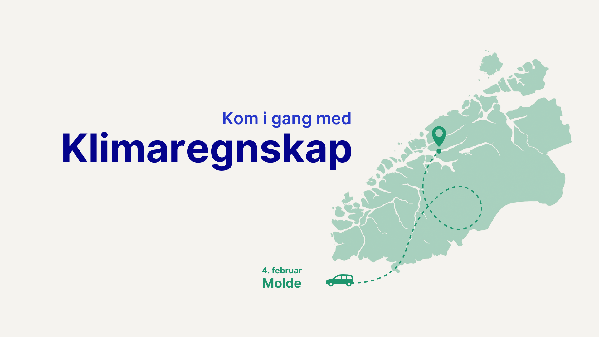 Kom i gang med klimaregnskap (arrangør: Klimapartnere) 