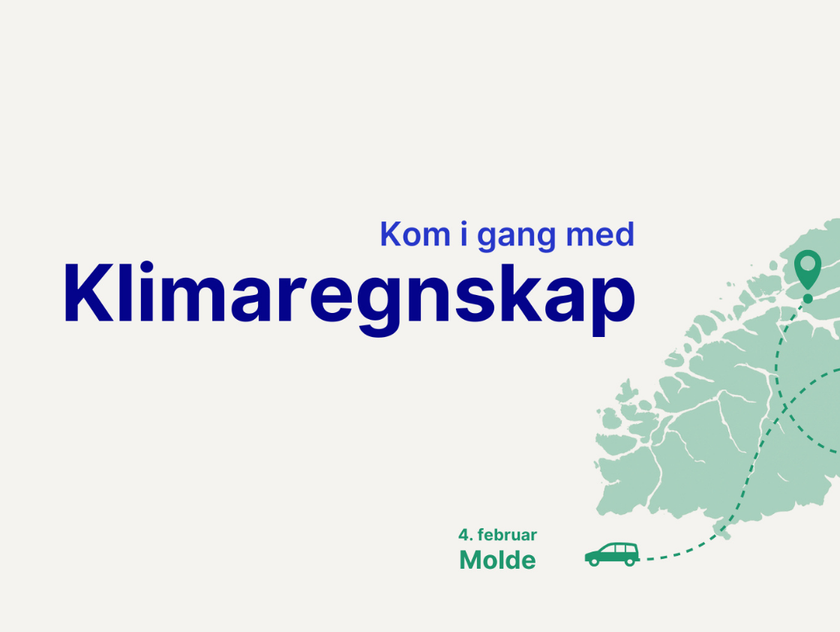 Kom i gang med klimaregnskap (arrangør: Klimapartnere) 