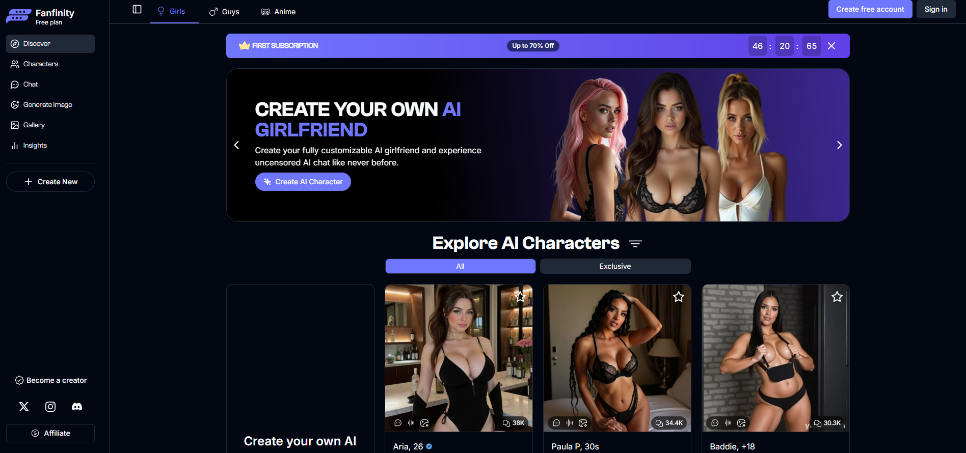 fanfinity.ai – Cheapest