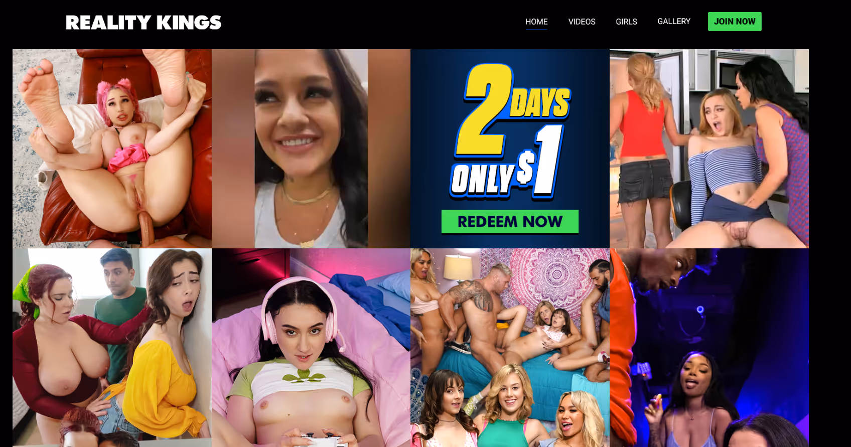 Realitykings.com homepage