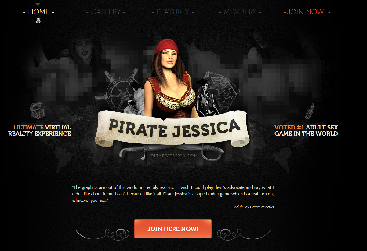 PirateJessica.com website
